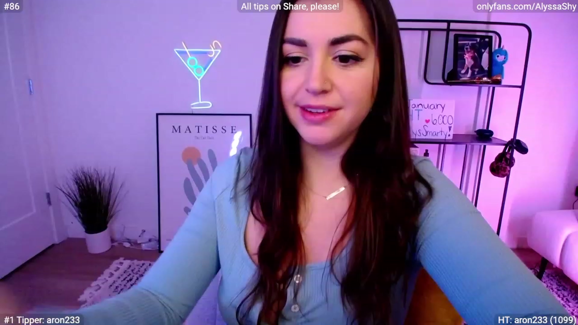 Gallery image thumbnail from AlyssaShy's myfreecams stream on, 01/09/2024, 20:07 image 14 of 20