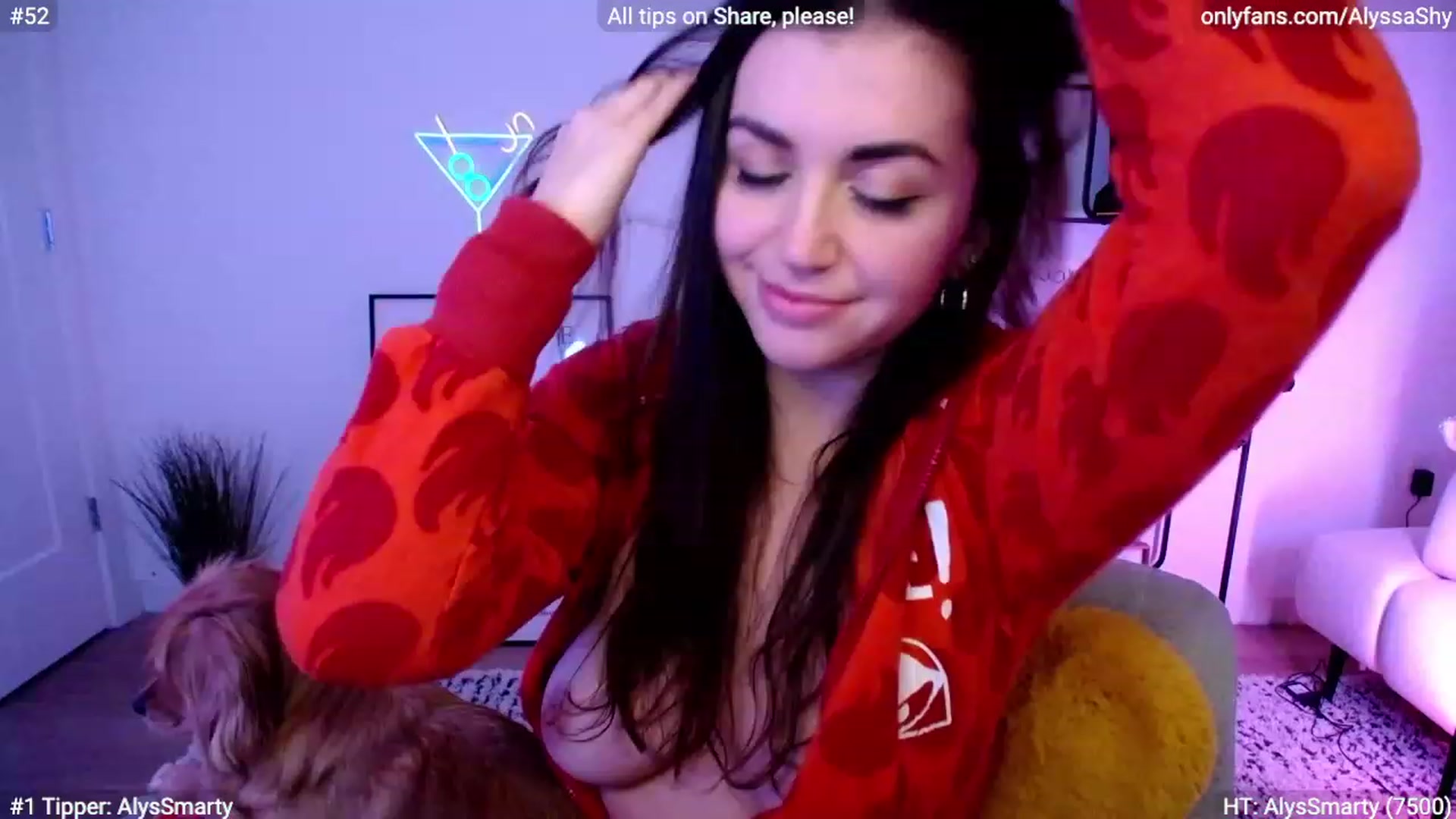 Gallery image thumbnail from AlyssaShy's myfreecams stream on, 01/10/2024, 01:57 image 9 of 20