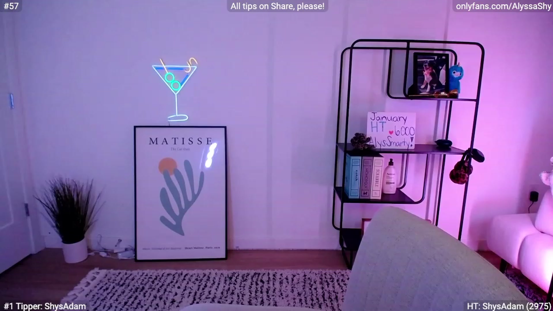 Gallery image thumbnail from AlyssaShy's myfreecams stream on, 01/10/2024, 21:59 image 12 of 20