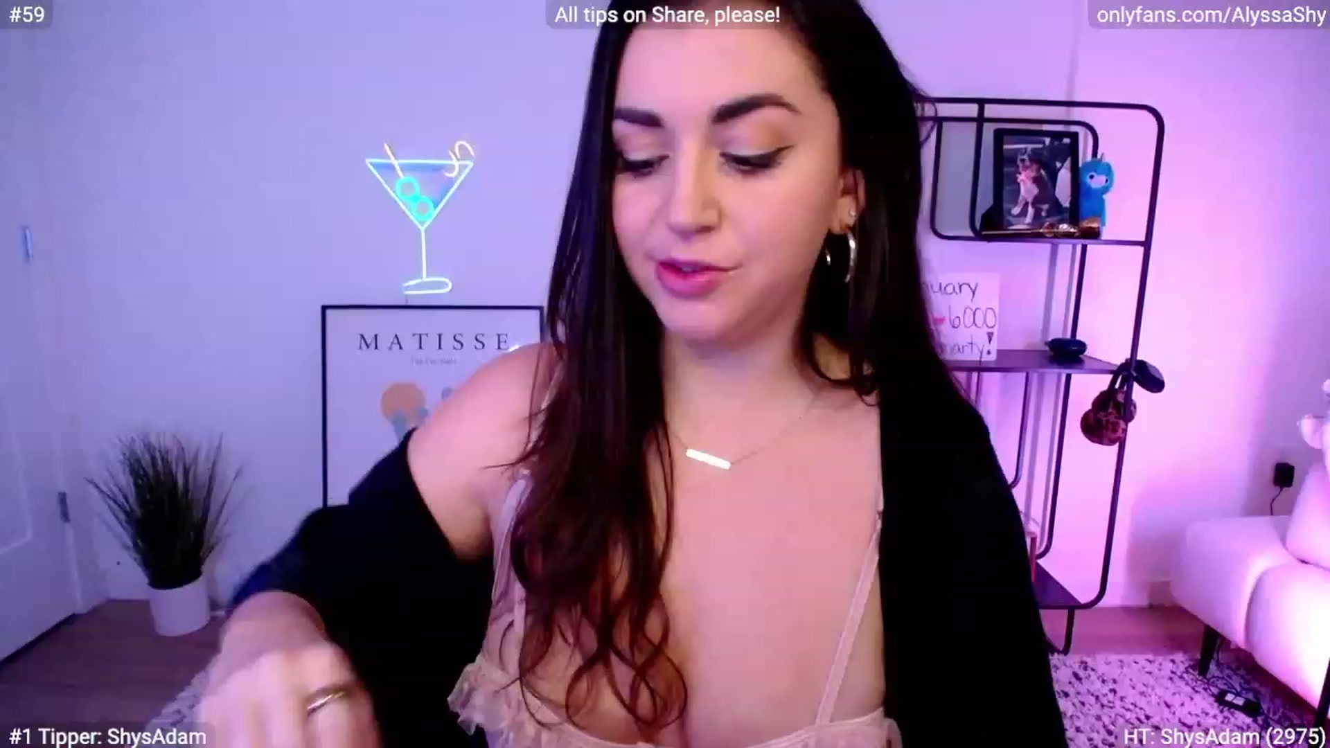 Gallery image thumbnail from AlyssaShy's myfreecams stream on, 01/10/2024, 21:59 image 5 of 20