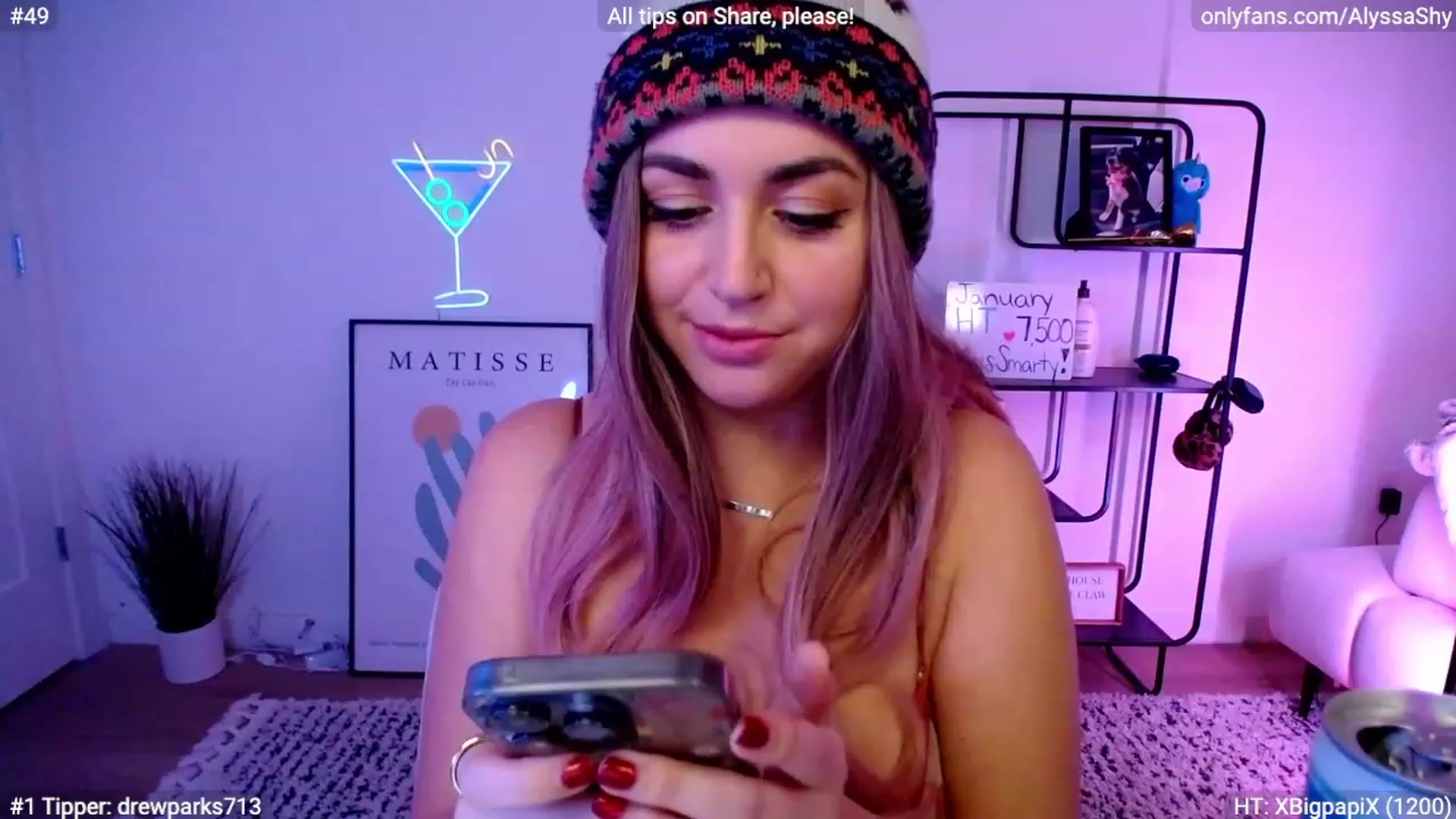 Gallery image thumbnail from AlyssaShy's myfreecams stream on, 01/13/2024, 01:31 image 12 of 20