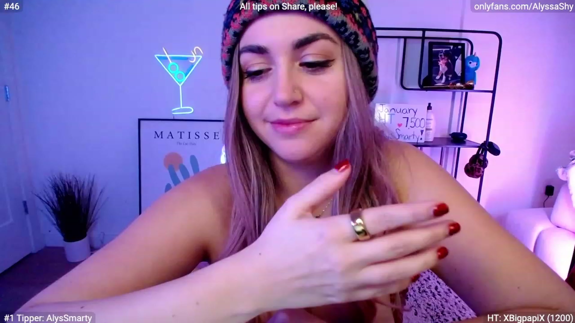 Gallery image thumbnail from AlyssaShy's myfreecams stream on, 01/13/2024, 04:13 image 9 of 20