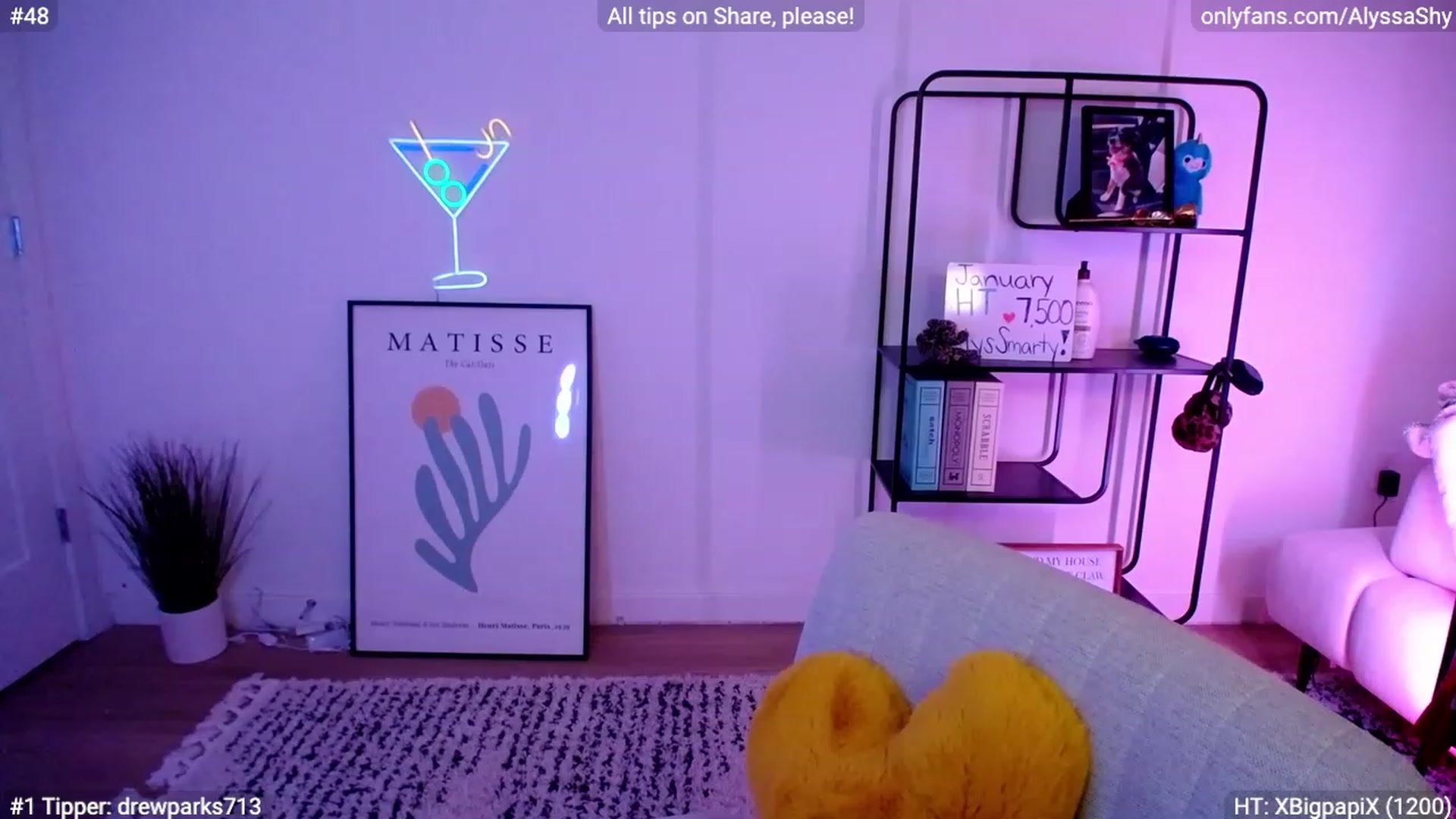 Gallery image thumbnail from AlyssaShy's myfreecams stream on, 01/13/2024, 04:13 image 7 of 20