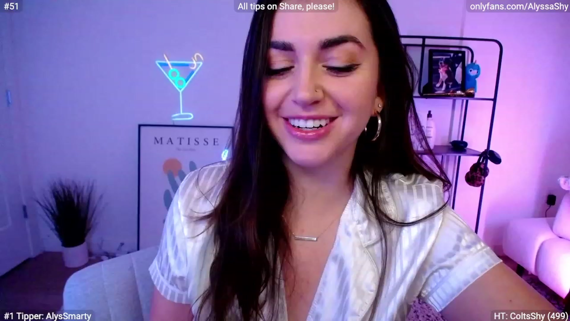Gallery image thumbnail from AlyssaShy's myfreecams stream on, 01/14/2024, 01:12 image 14 of 20