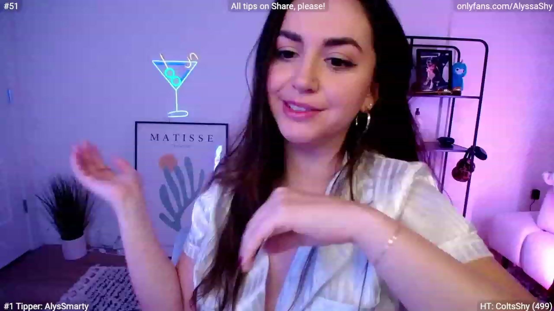 Gallery image thumbnail from AlyssaShy's myfreecams stream on, 01/14/2024, 01:12 image 16 of 20