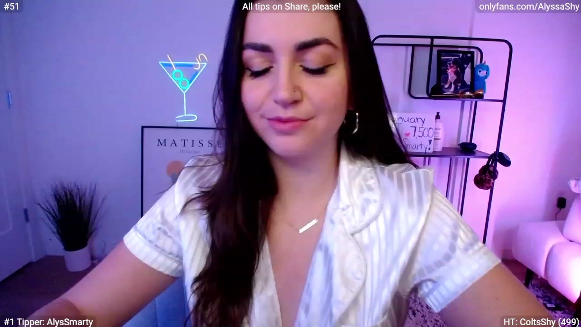 Gallery image thumbnail from AlyssaShy's myfreecams stream on, 01/14/2024, 01:12 image 9 of 20
