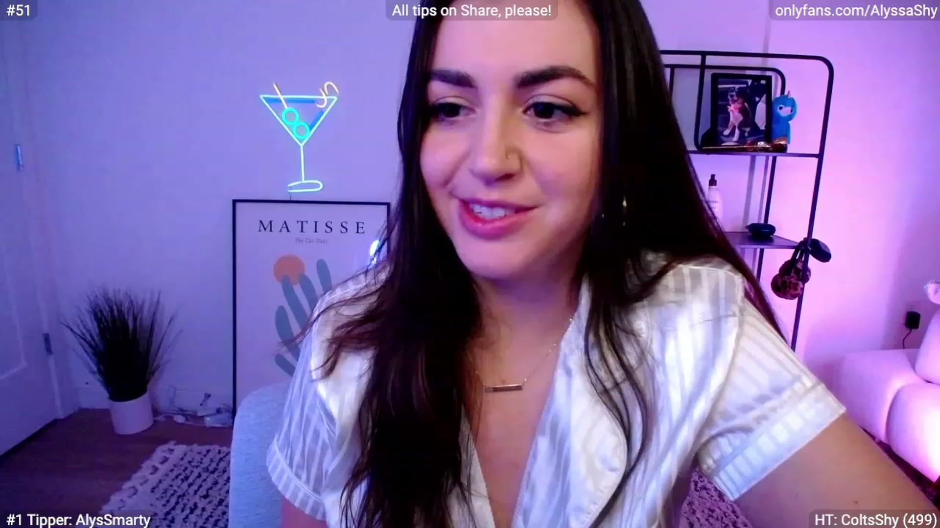 Gallery image thumbnail from AlyssaShy's myfreecams stream on, 01/14/2024, 01:37 image 2 of 20