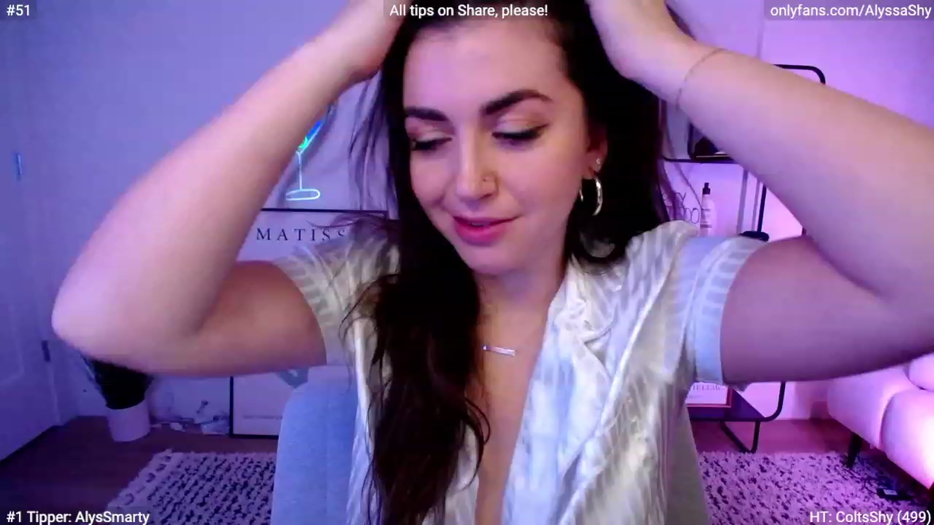 Gallery image thumbnail from AlyssaShy's myfreecams stream on, 01/14/2024, 01:37 image 9 of 20
