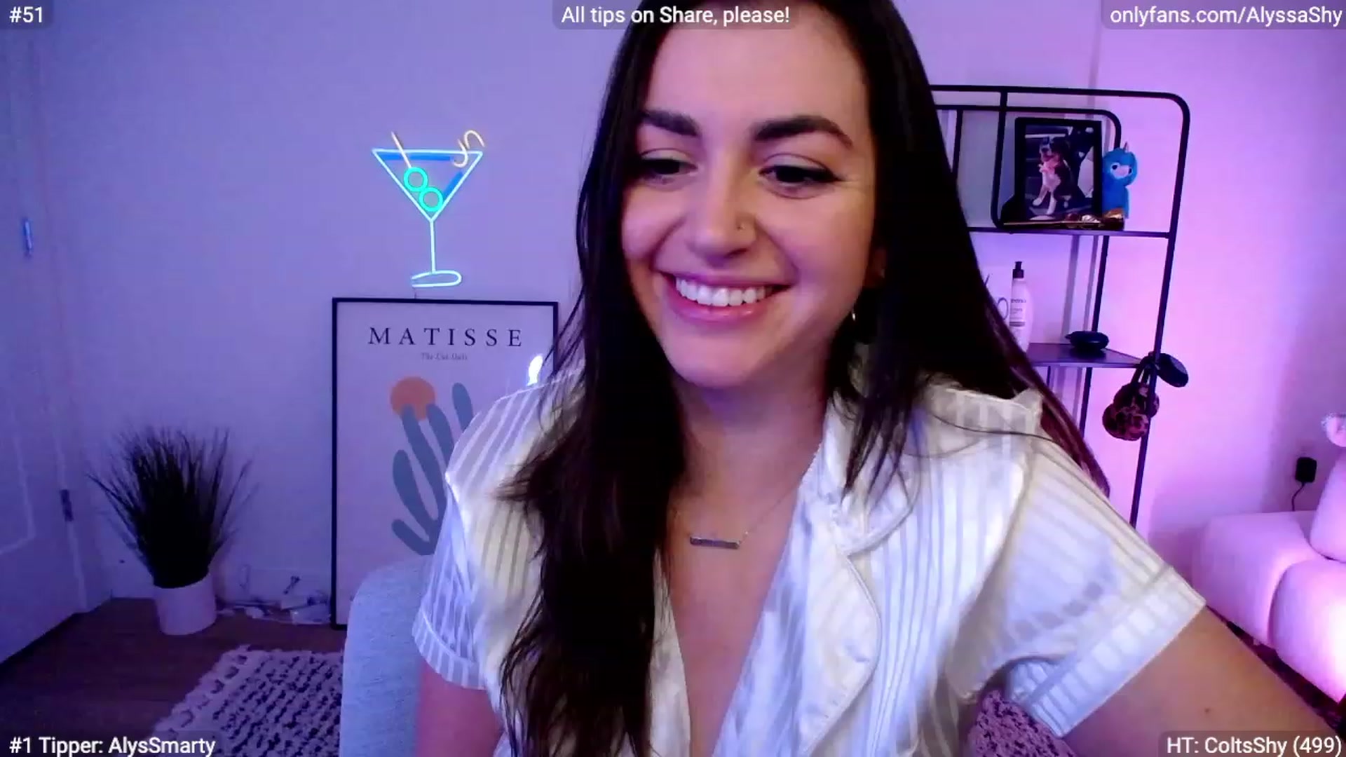 Gallery image thumbnail from AlyssaShy's myfreecams stream on, 01/14/2024, 01:37 image 7 of 20