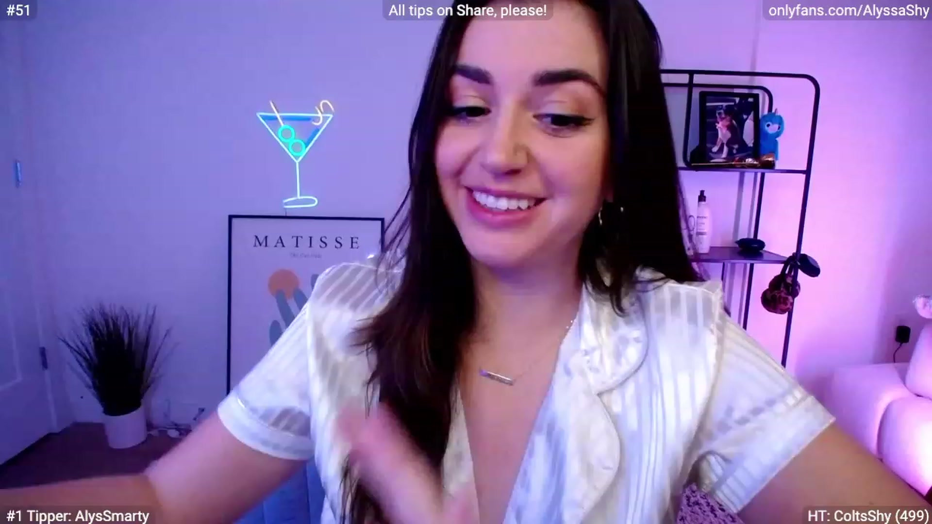 Gallery image thumbnail from AlyssaShy's myfreecams stream on, 01/14/2024, 01:37 image 5 of 20