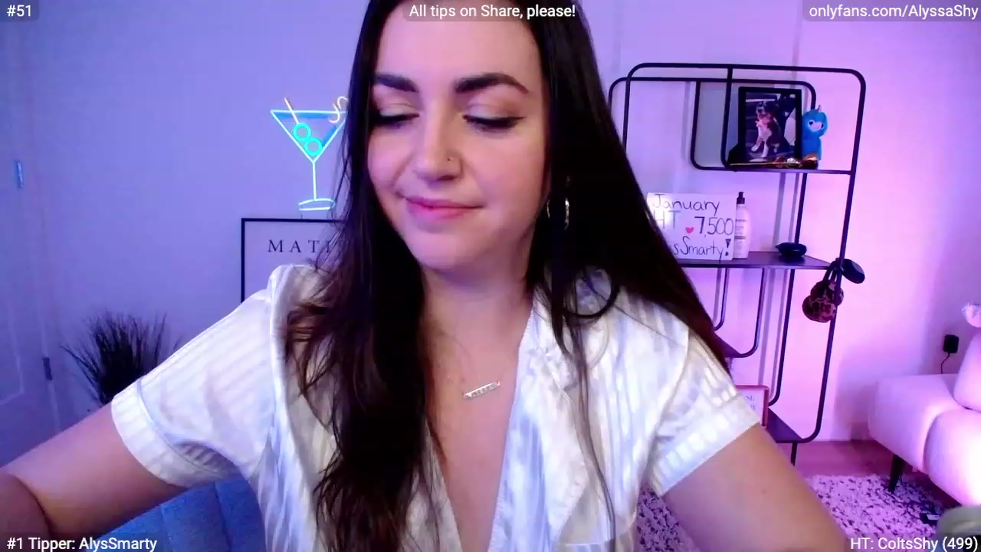 Gallery image thumbnail from AlyssaShy's myfreecams stream on, 01/14/2024, 01:37 image 16 of 20