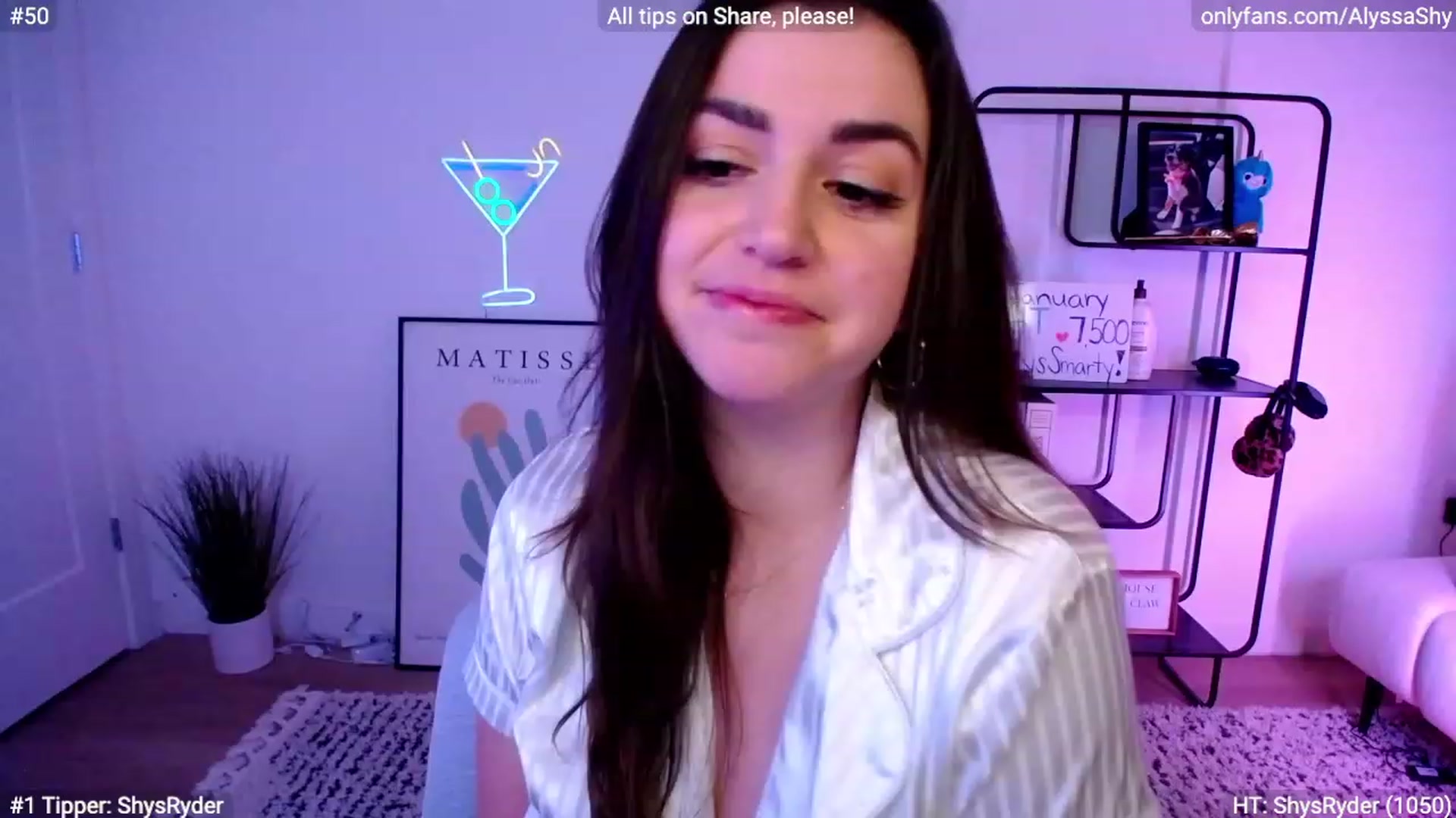 Gallery image thumbnail from AlyssaShy's myfreecams stream on, 01/14/2024, 04:48 image 4 of 20