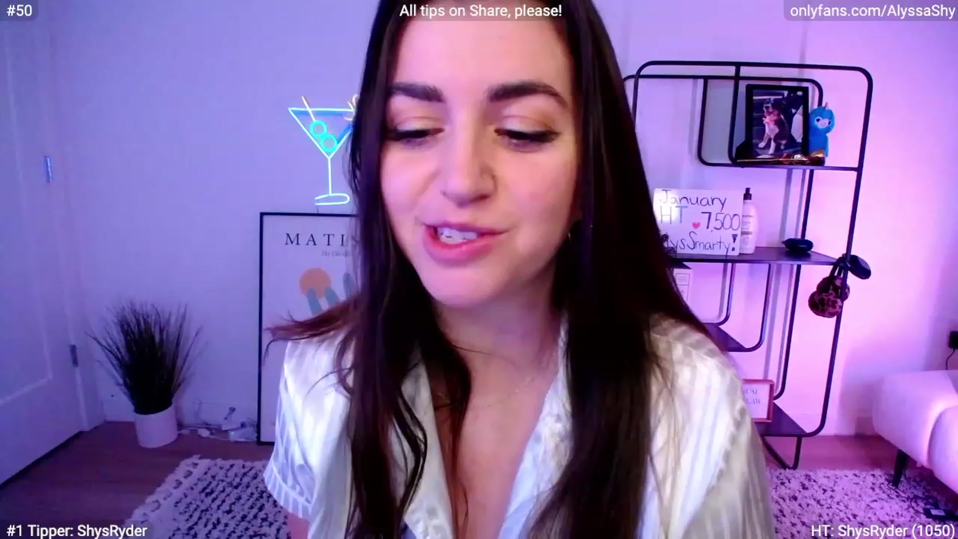 Gallery image thumbnail from AlyssaShy's myfreecams stream on, 01/14/2024, 04:48 image 17 of 20
