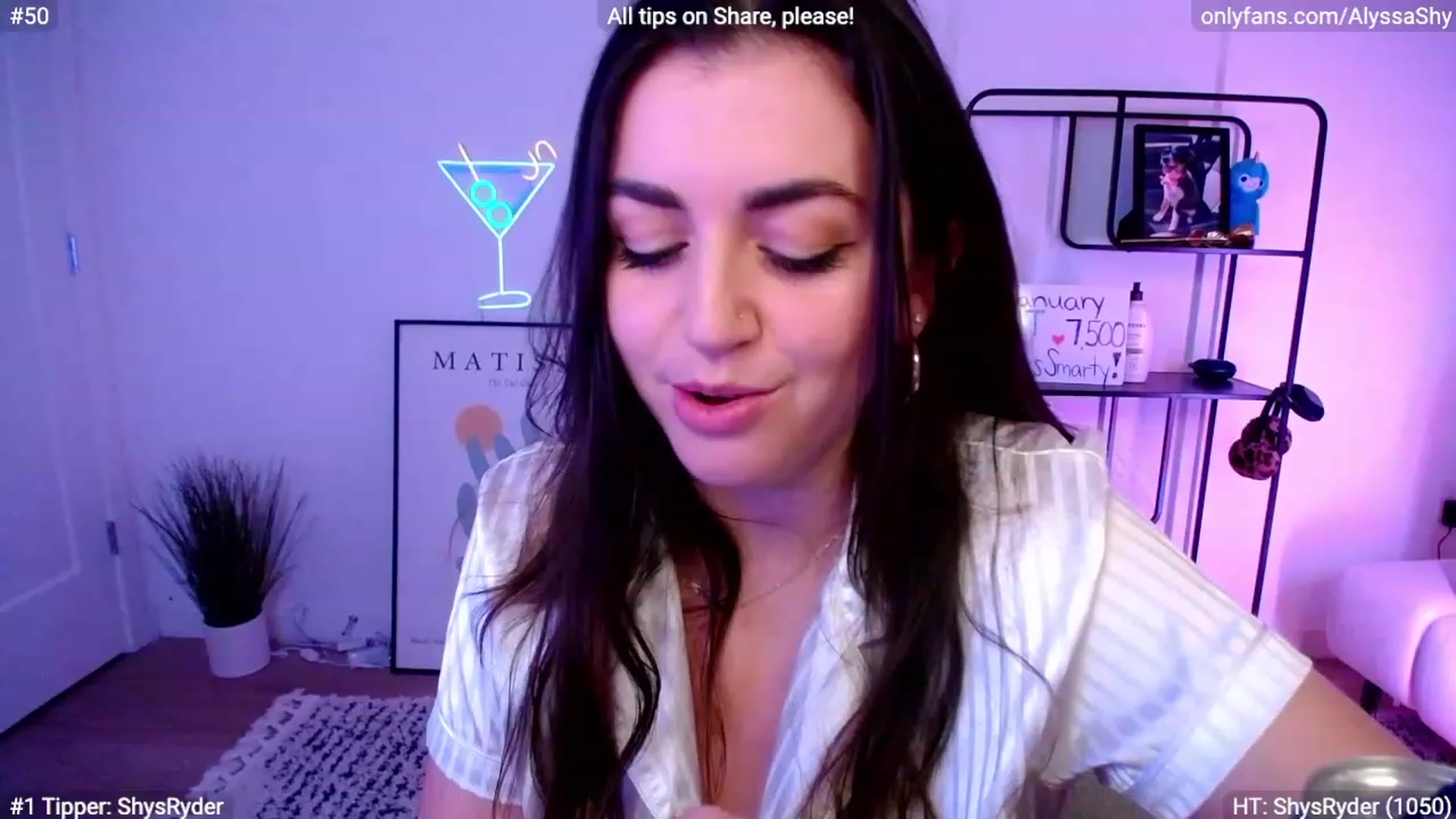 Gallery image thumbnail from AlyssaShy's myfreecams stream on, 01/14/2024, 04:48 image 18 of 20