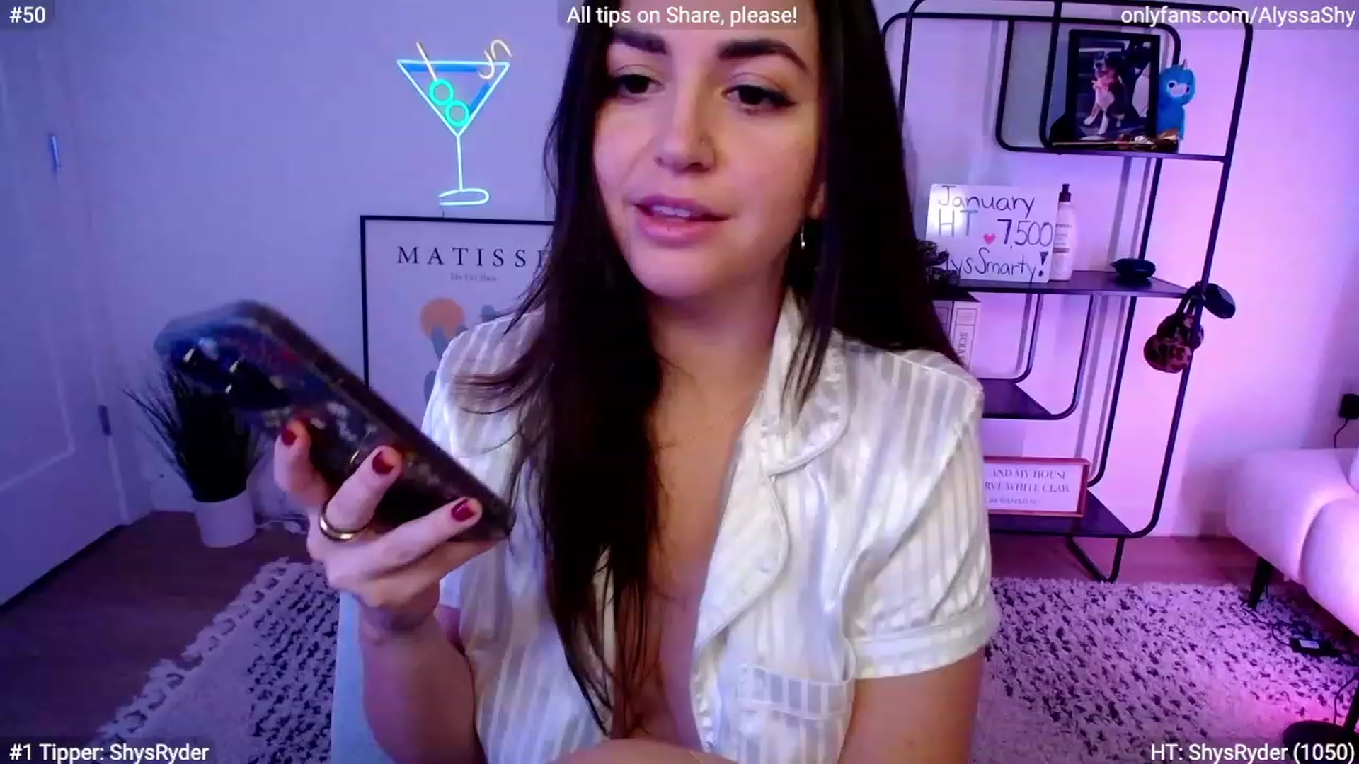 Gallery image thumbnail from AlyssaShy's myfreecams stream on, 01/14/2024, 04:48 image 8 of 20