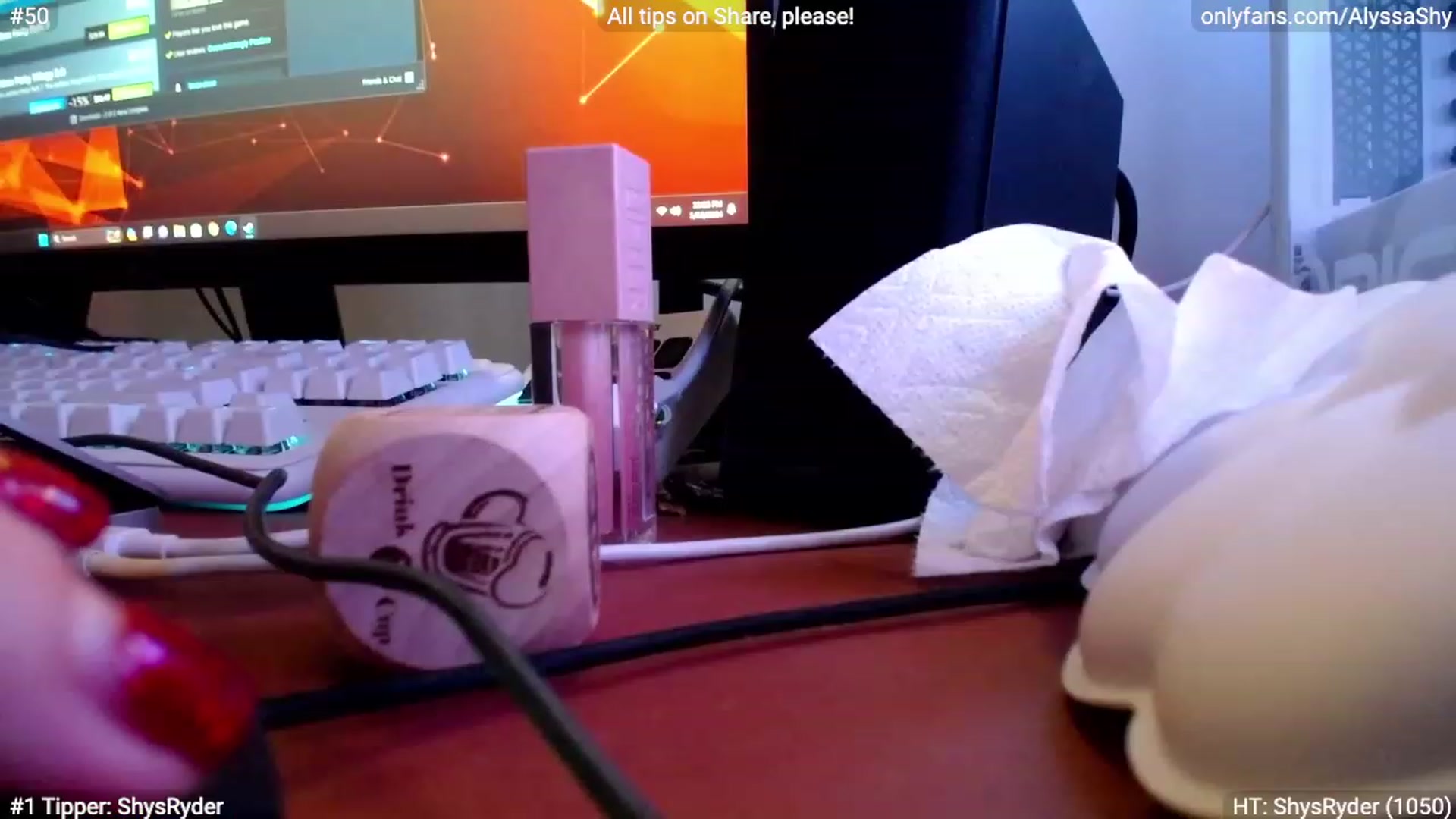 Gallery image thumbnail from AlyssaShy's myfreecams stream on, 01/14/2024, 04:48 image 9 of 20