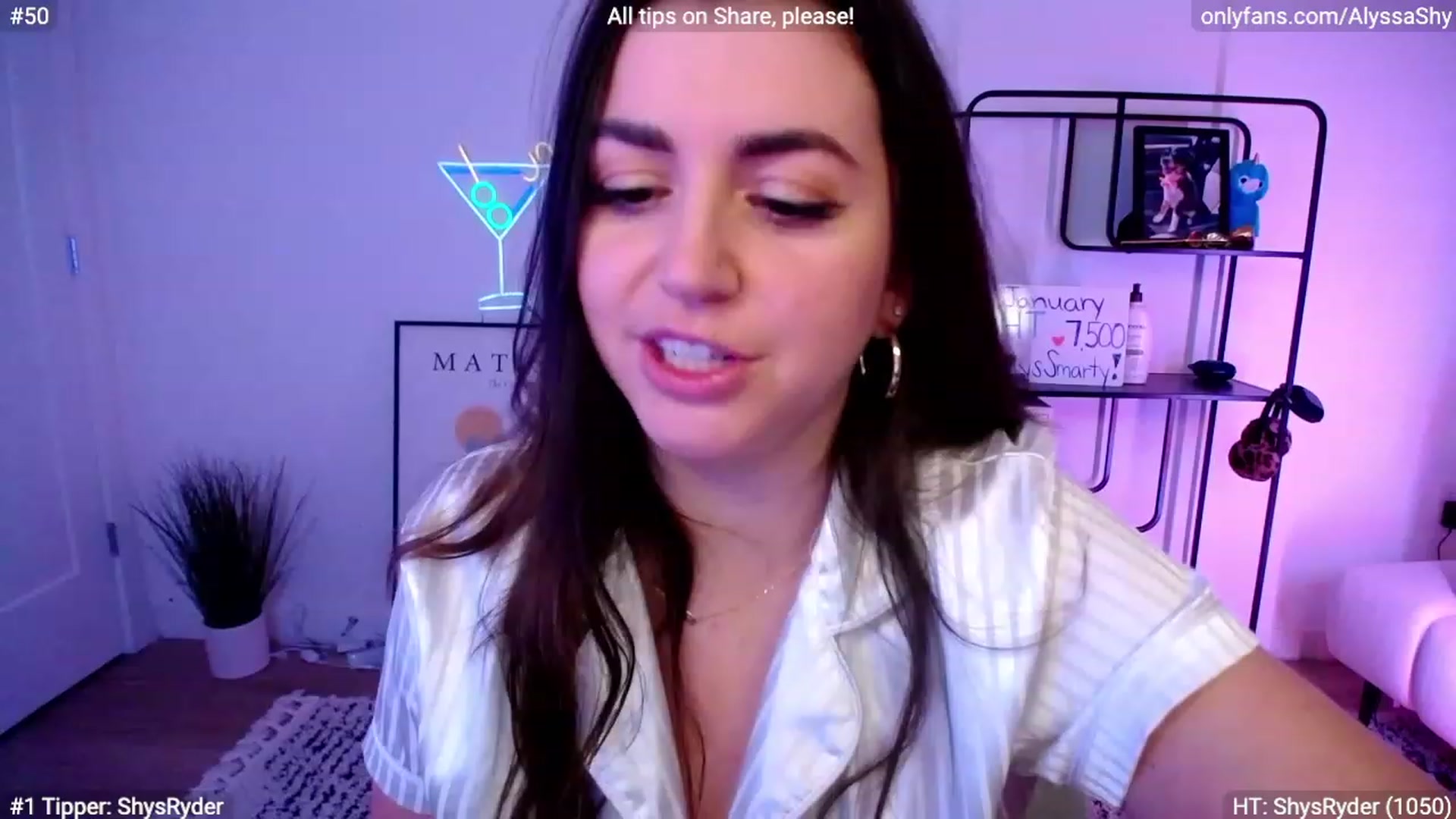 Gallery image thumbnail from AlyssaShy's myfreecams stream on, 01/14/2024, 04:48 image 14 of 20