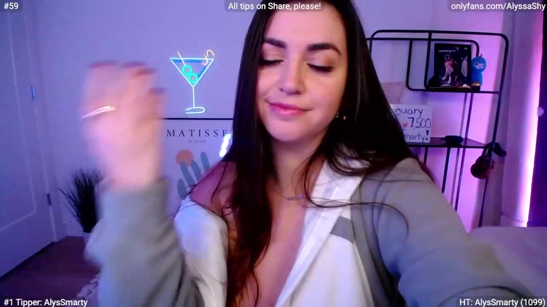 Gallery image thumbnail from AlyssaShy's myfreecams stream on, 01/15/2024, 22:57 image 18 of 20