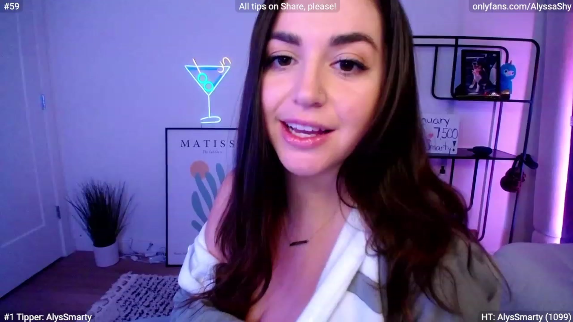 Gallery image thumbnail from AlyssaShy's myfreecams stream on, 01/16/2024, 24:03 image 13 of 20