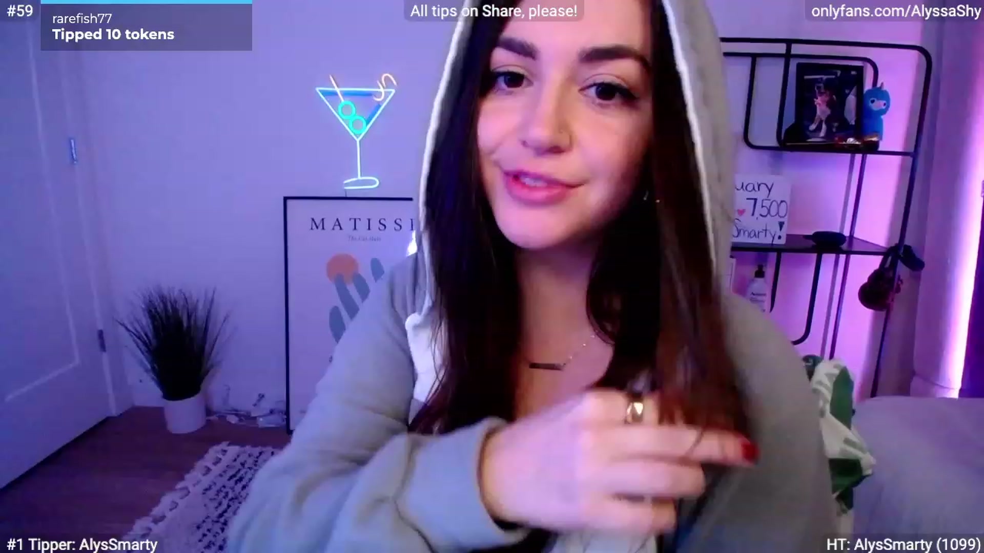 Gallery image thumbnail from AlyssaShy's myfreecams stream on, 01/16/2024, 24:03 image 2 of 20