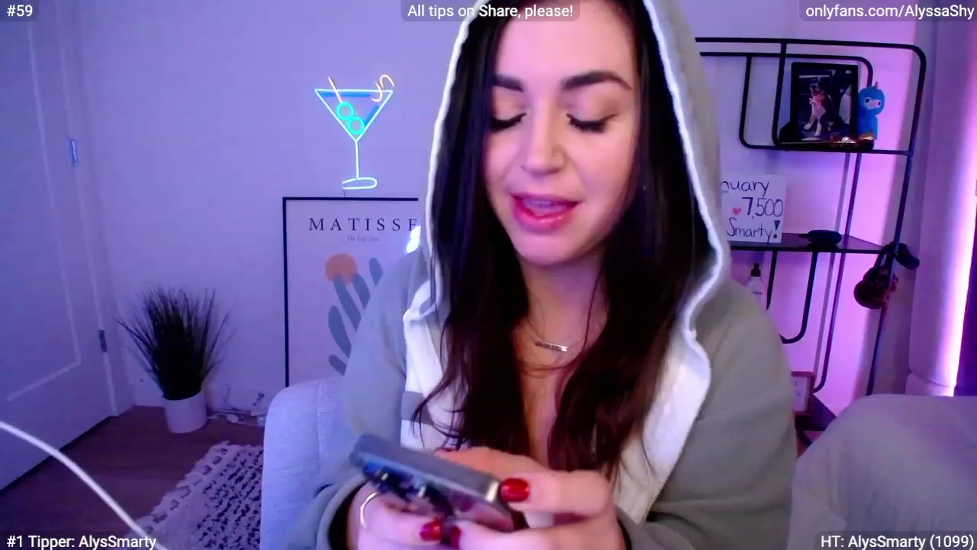 Gallery image thumbnail from AlyssaShy's myfreecams stream on, 01/16/2024, 24:03 image 5 of 20
