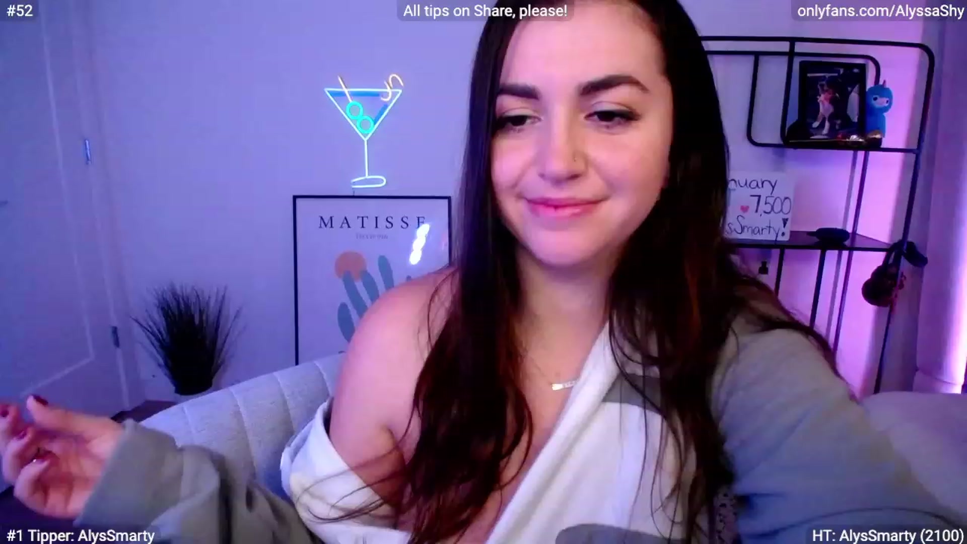 Gallery image thumbnail from AlyssaShy's myfreecams stream on, 01/16/2024, 02:00 image 20 of 20