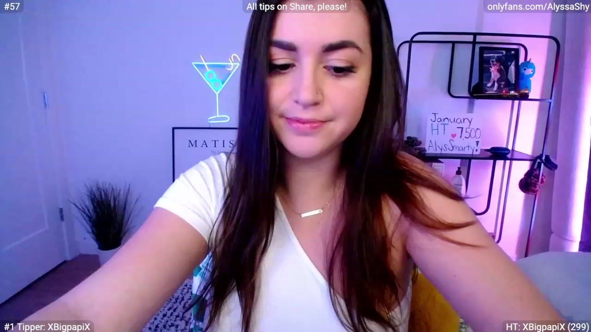 Gallery image thumbnail from AlyssaShy's myfreecams stream on, 01/17/2024, 21:05 image 5 of 20