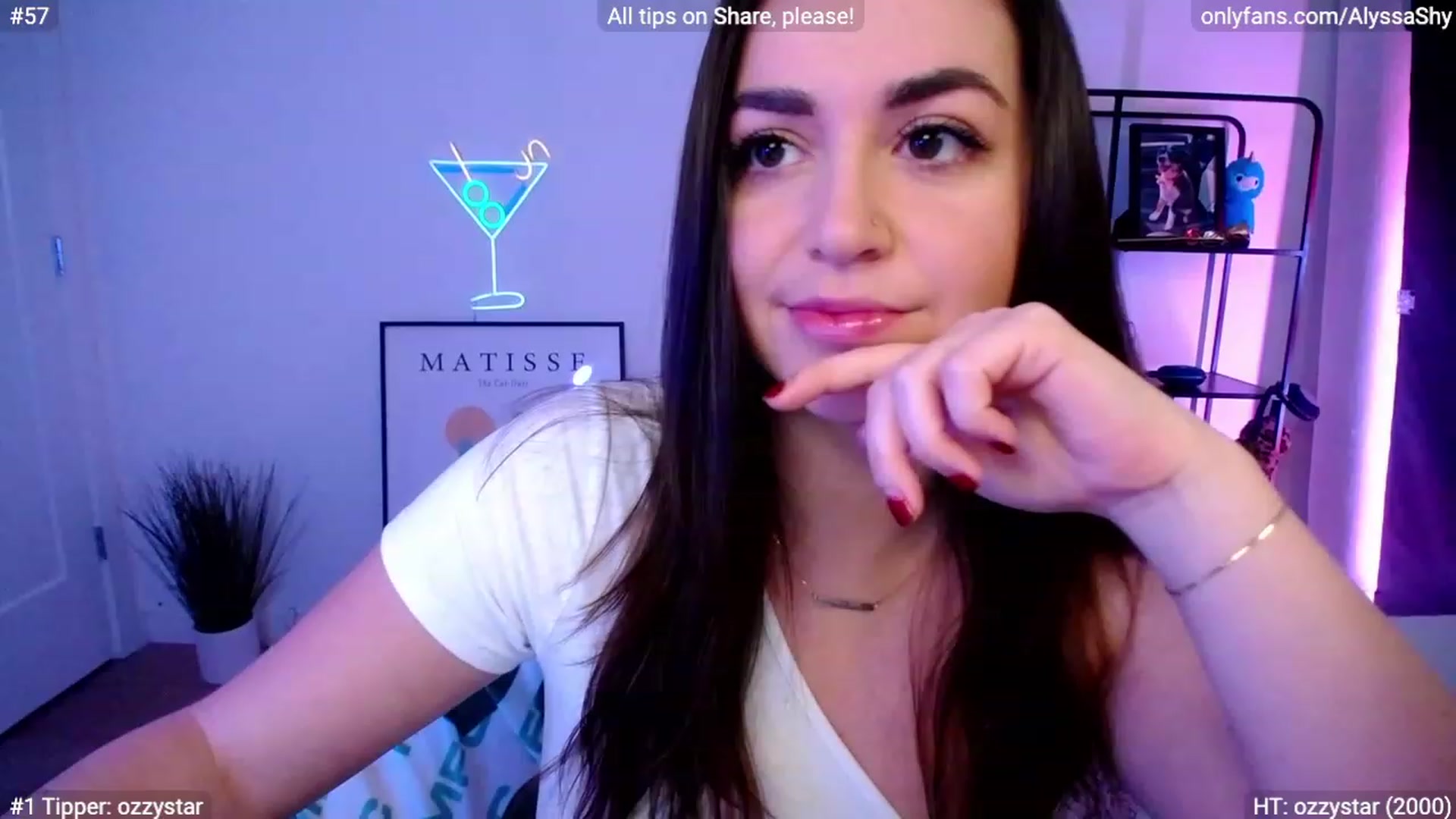 Gallery image thumbnail from AlyssaShy's myfreecams stream on, 01/17/2024, 21:05 image 19 of 20