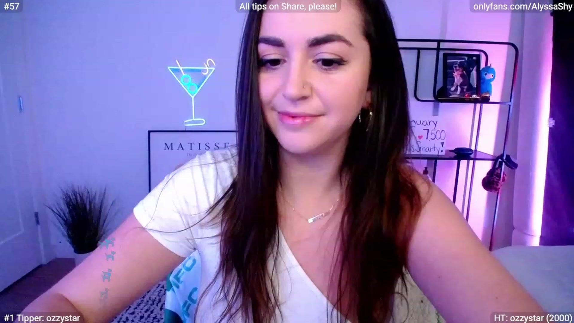 Gallery image thumbnail from AlyssaShy's myfreecams stream on, 01/17/2024, 21:05 image 15 of 20