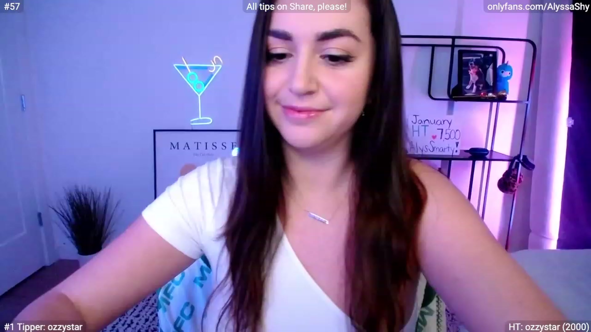 Gallery image thumbnail from AlyssaShy's myfreecams stream on, 01/17/2024, 21:05 image 17 of 20
