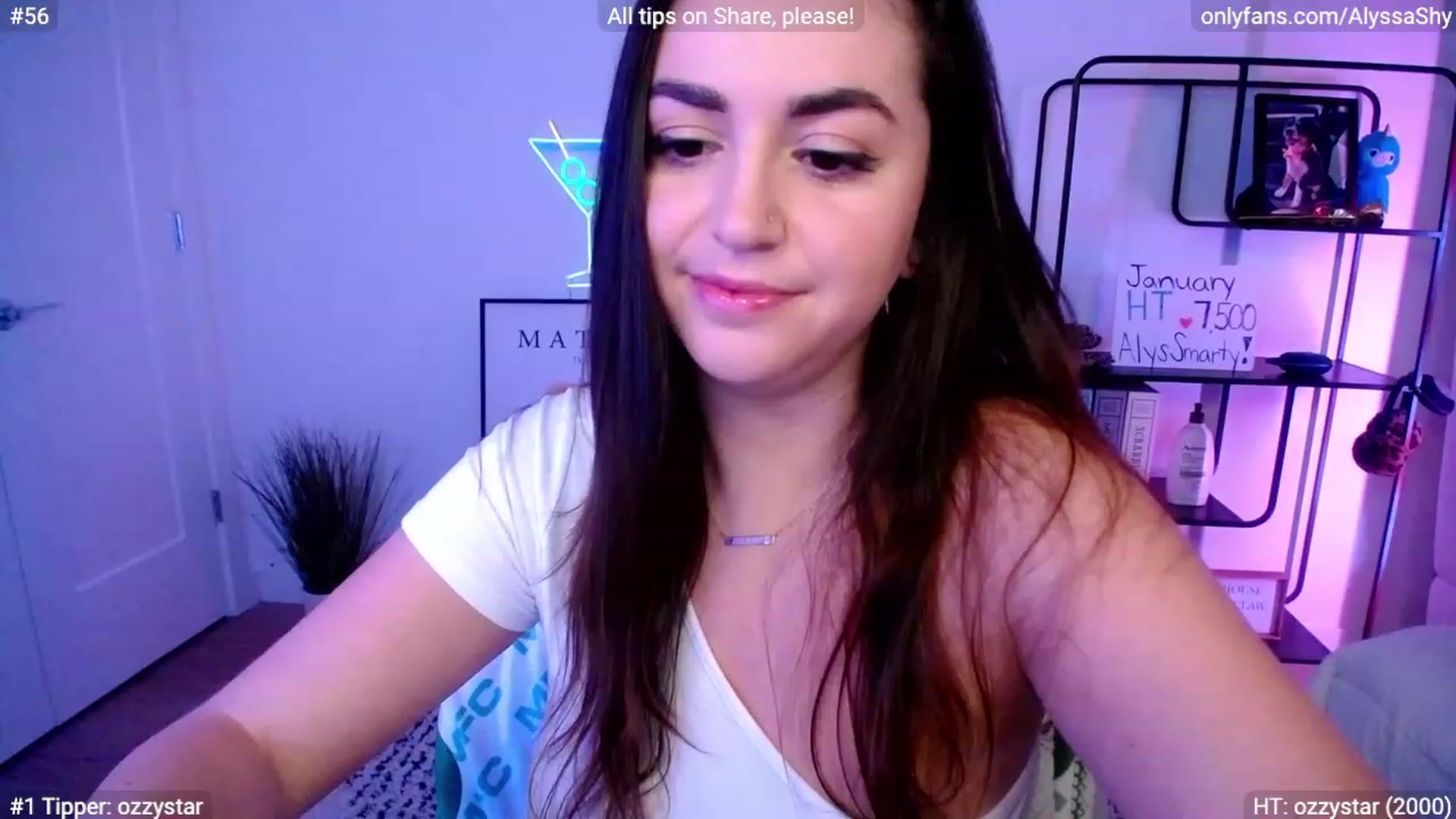 Gallery image thumbnail from AlyssaShy's myfreecams stream on, 01/17/2024, 23:19 image 6 of 20