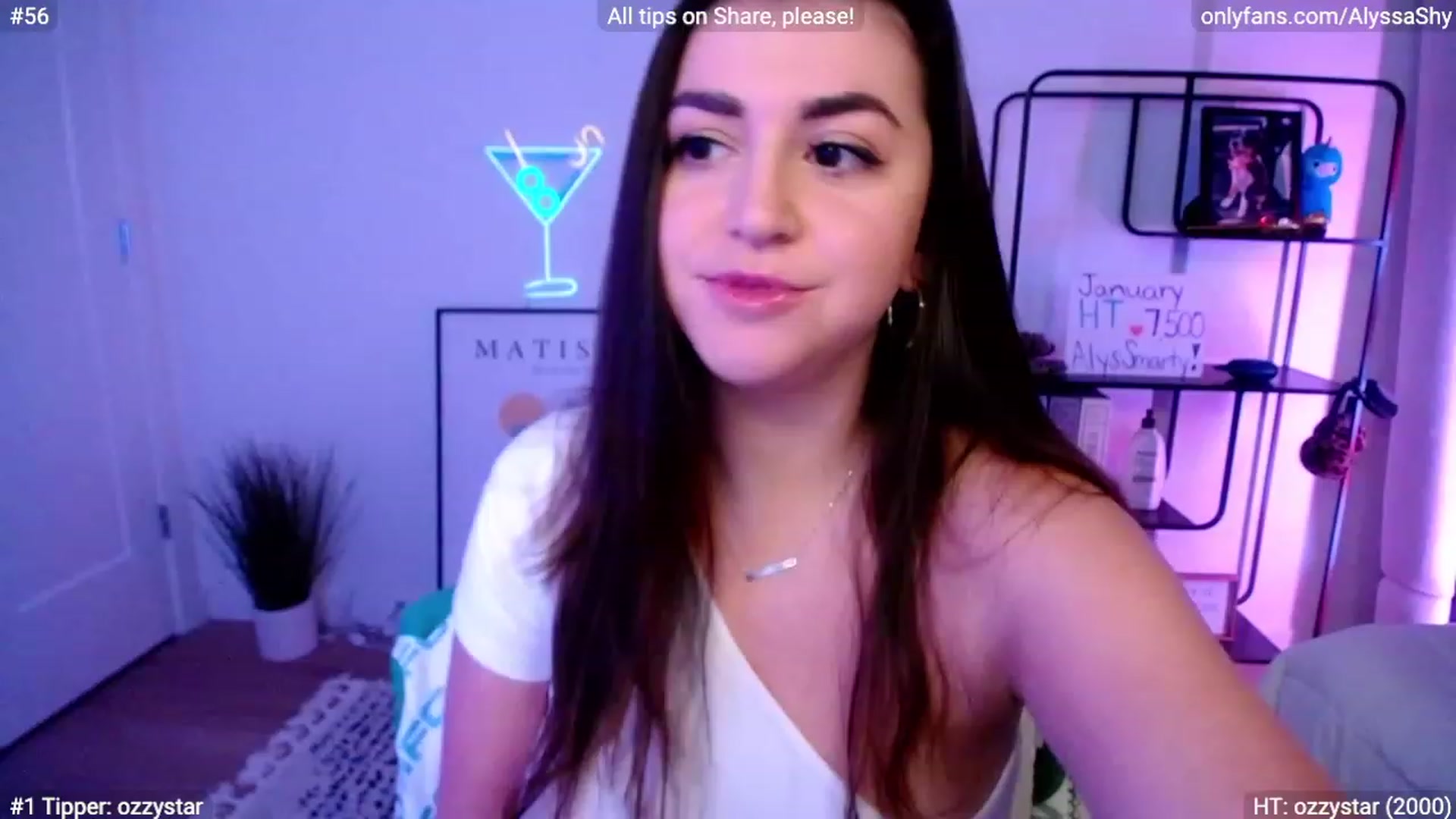 Gallery image thumbnail from AlyssaShy's myfreecams stream on, 01/17/2024, 23:19 image 14 of 20