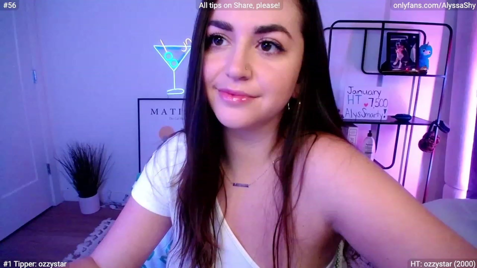 Gallery image thumbnail from AlyssaShy's myfreecams stream on, 01/17/2024, 23:19 image 5 of 20