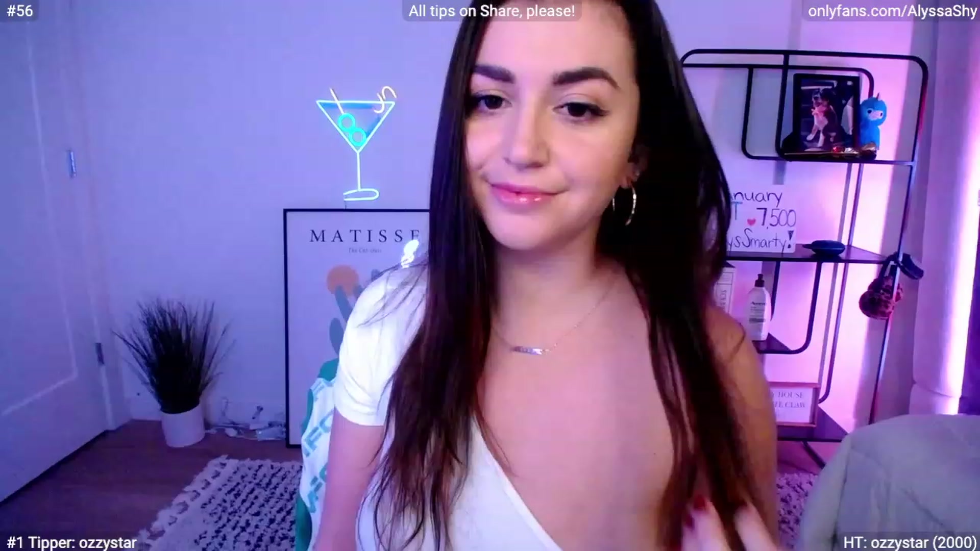 Gallery image thumbnail from AlyssaShy's myfreecams stream on, 01/17/2024, 23:19 image 2 of 20
