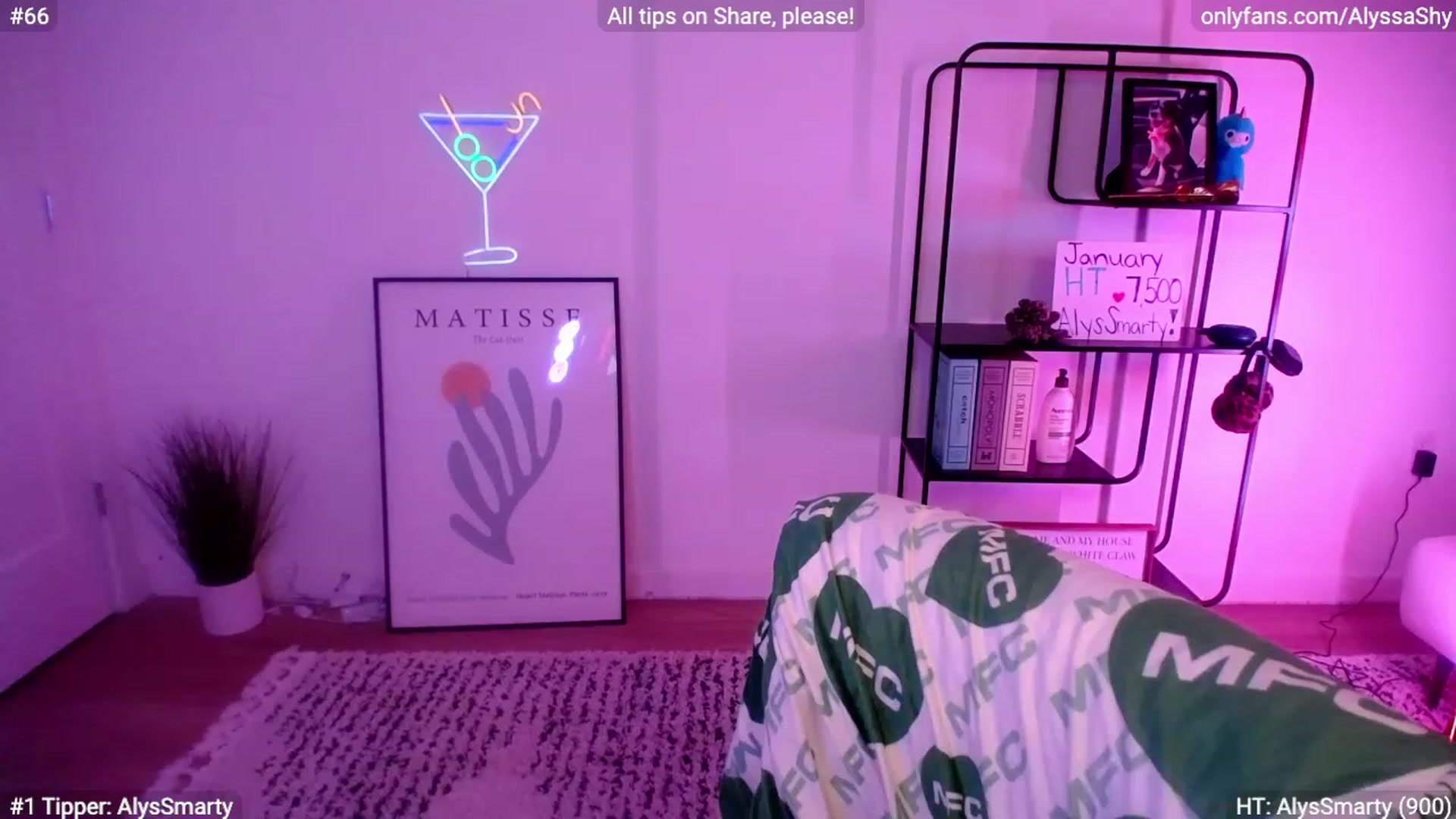 Gallery image thumbnail from AlyssaShy's myfreecams stream on, 01/20/2024, 01:19 image 6 of 20