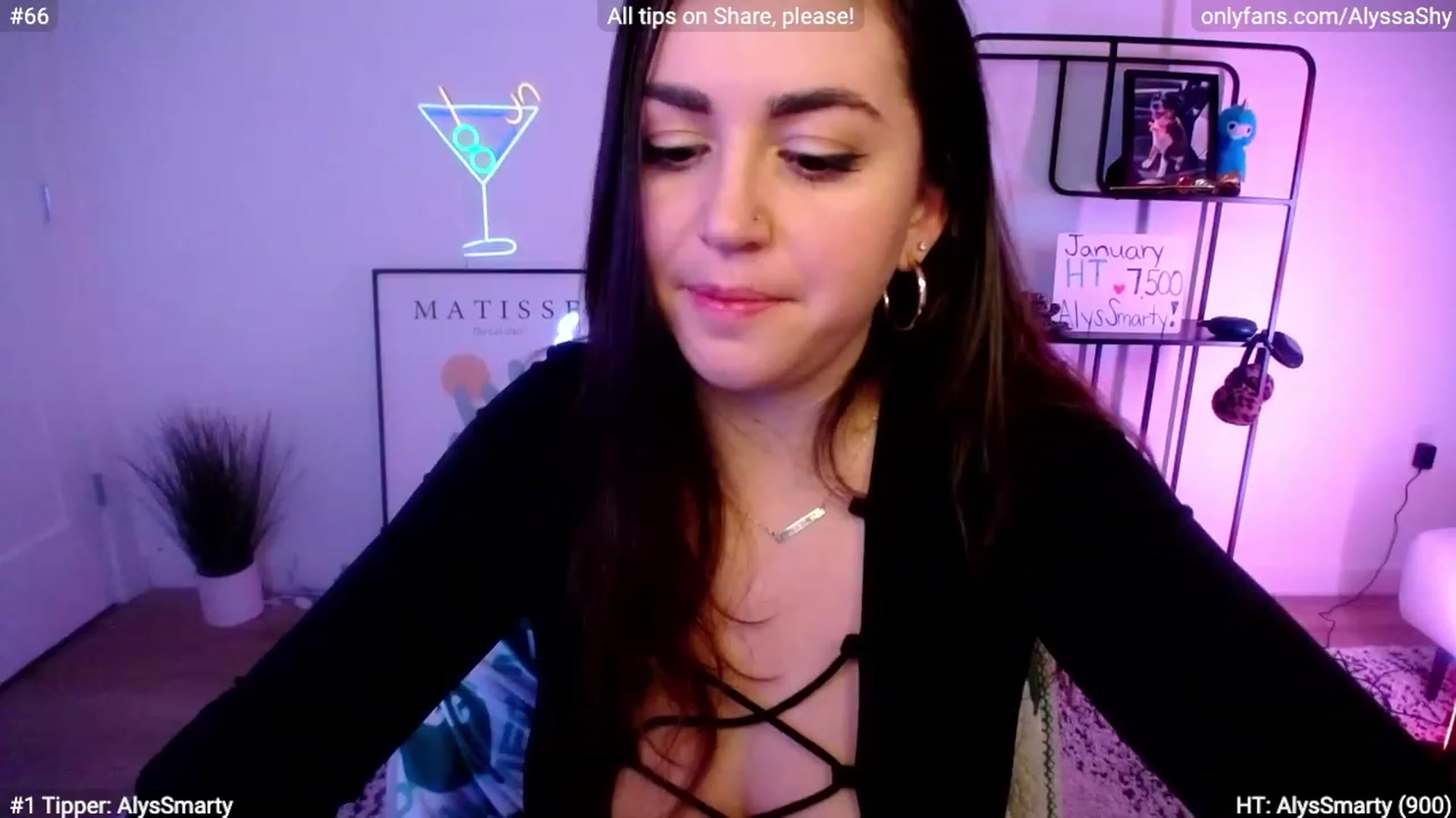Gallery image thumbnail from AlyssaShy's myfreecams stream on, 01/20/2024, 01:19 image 14 of 20