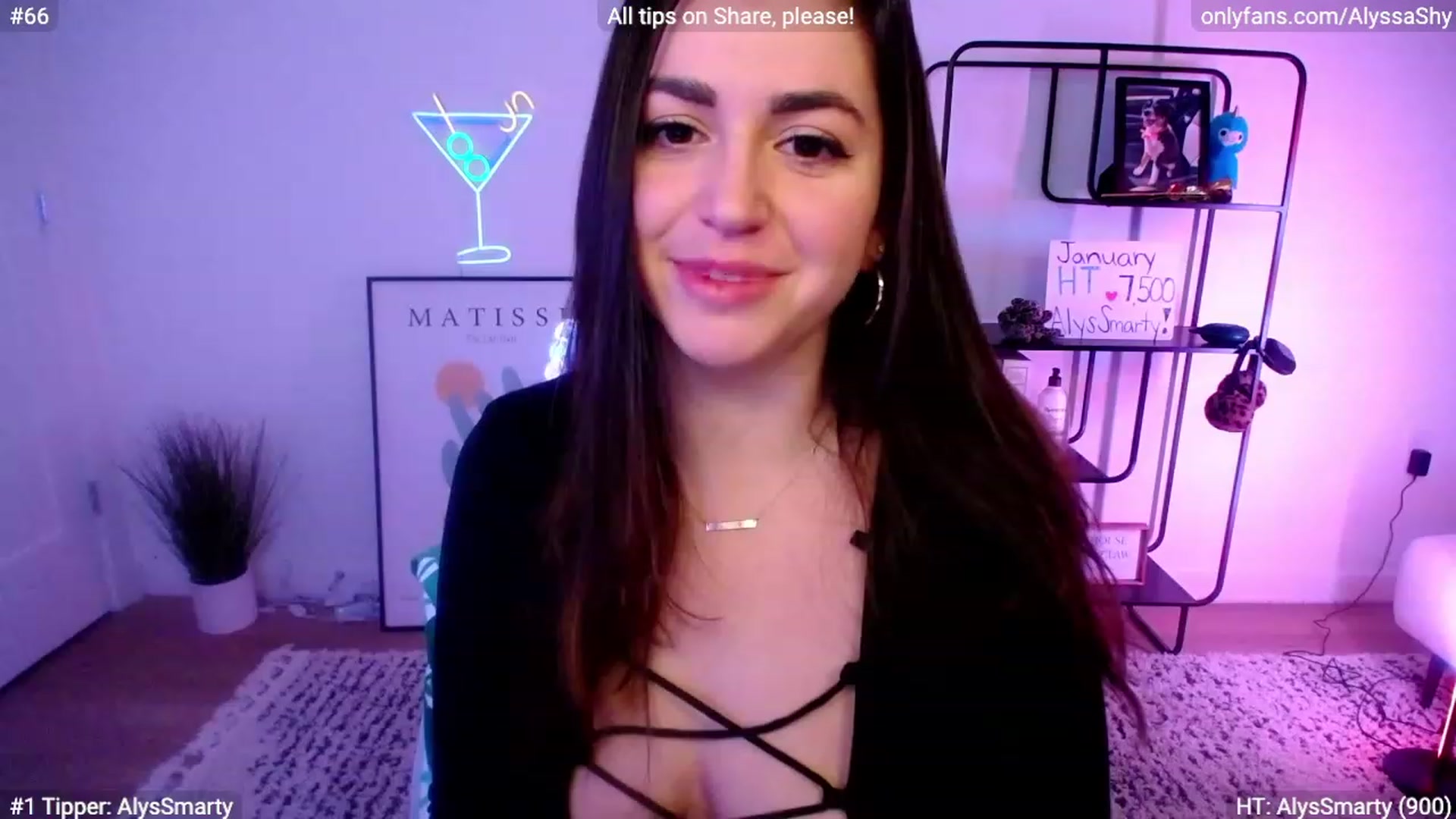 Gallery image thumbnail from AlyssaShy's myfreecams stream on, 01/20/2024, 01:19 image 1 of 20