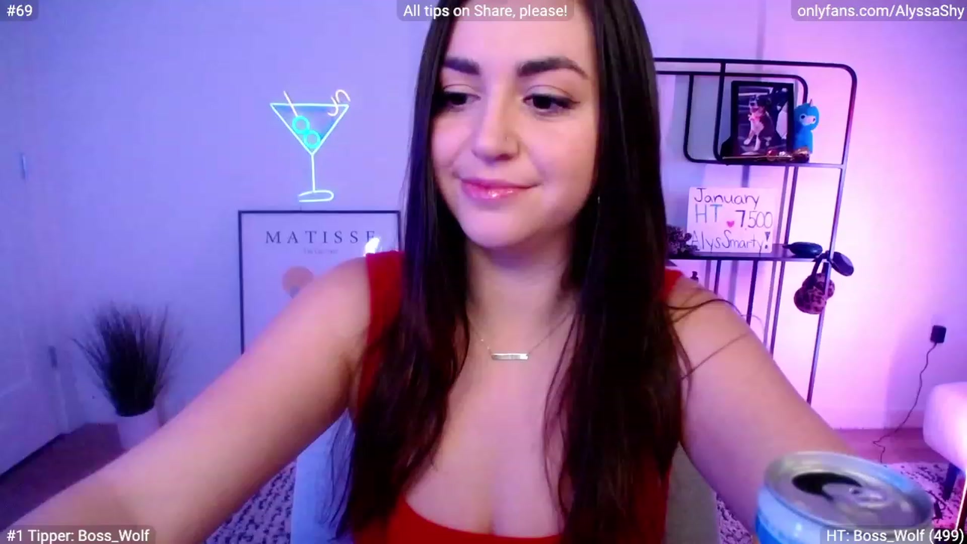 Gallery image thumbnail from AlyssaShy's myfreecams stream on, 01/21/2024, 24:13 image 6 of 20