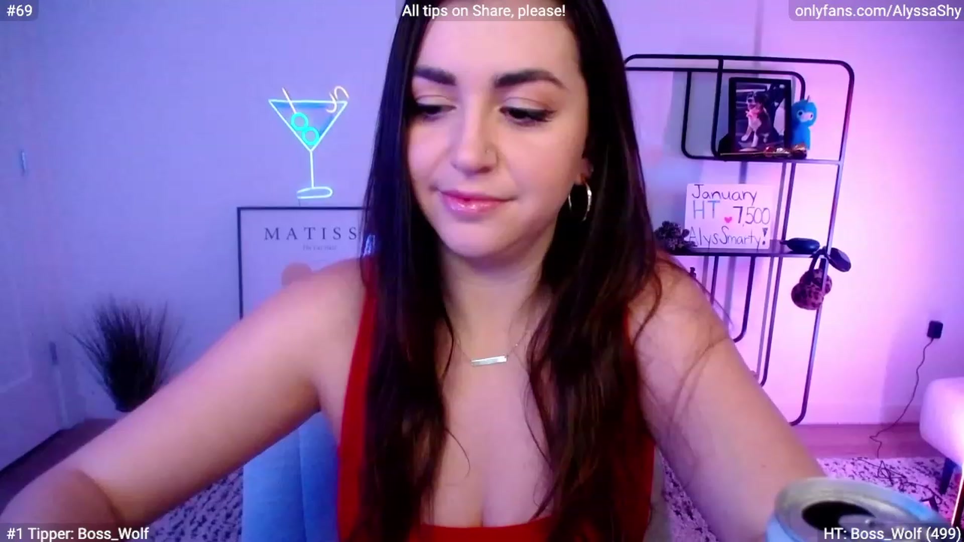 Gallery image thumbnail from AlyssaShy's myfreecams stream on, 01/21/2024, 24:13 image 12 of 20