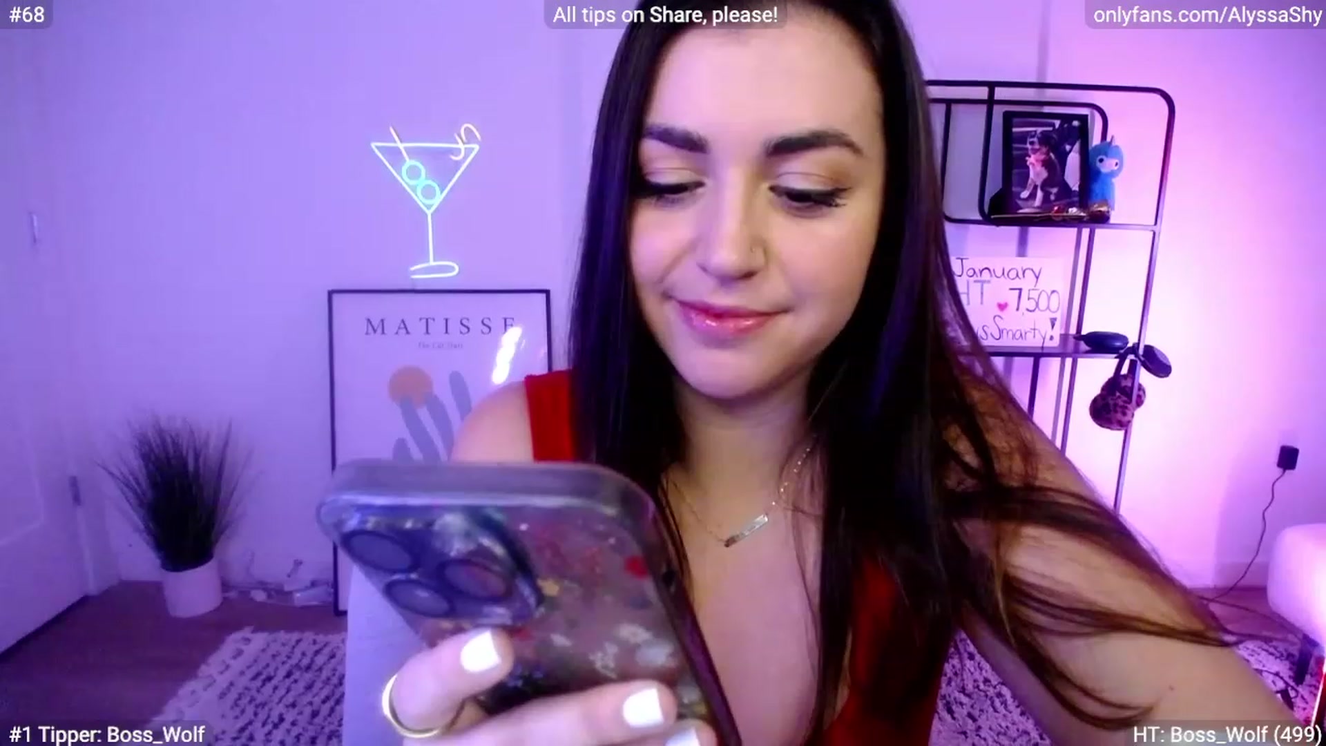 Gallery image thumbnail from AlyssaShy's myfreecams stream on, 01/21/2024, 24:13 image 19 of 20