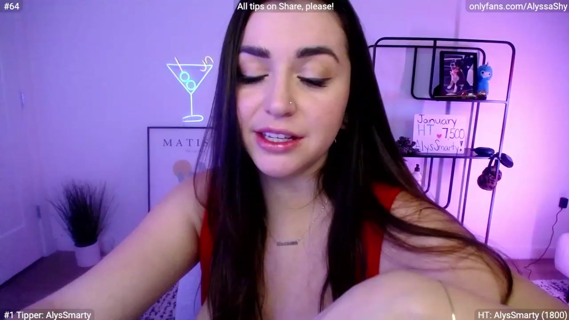 Gallery image thumbnail from AlyssaShy's myfreecams stream on, 01/21/2024, 02:30 image 18 of 20