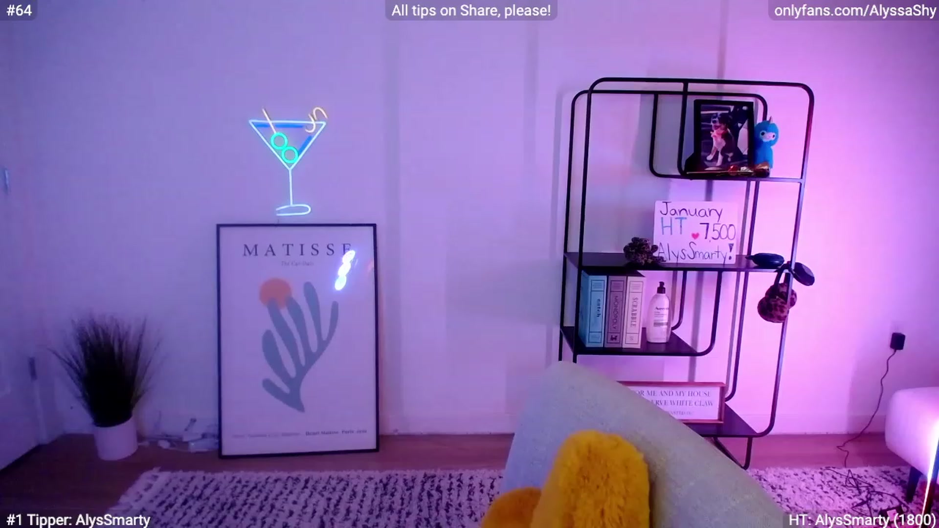 Gallery image thumbnail from AlyssaShy's myfreecams stream on, 01/21/2024, 02:30 image 2 of 20