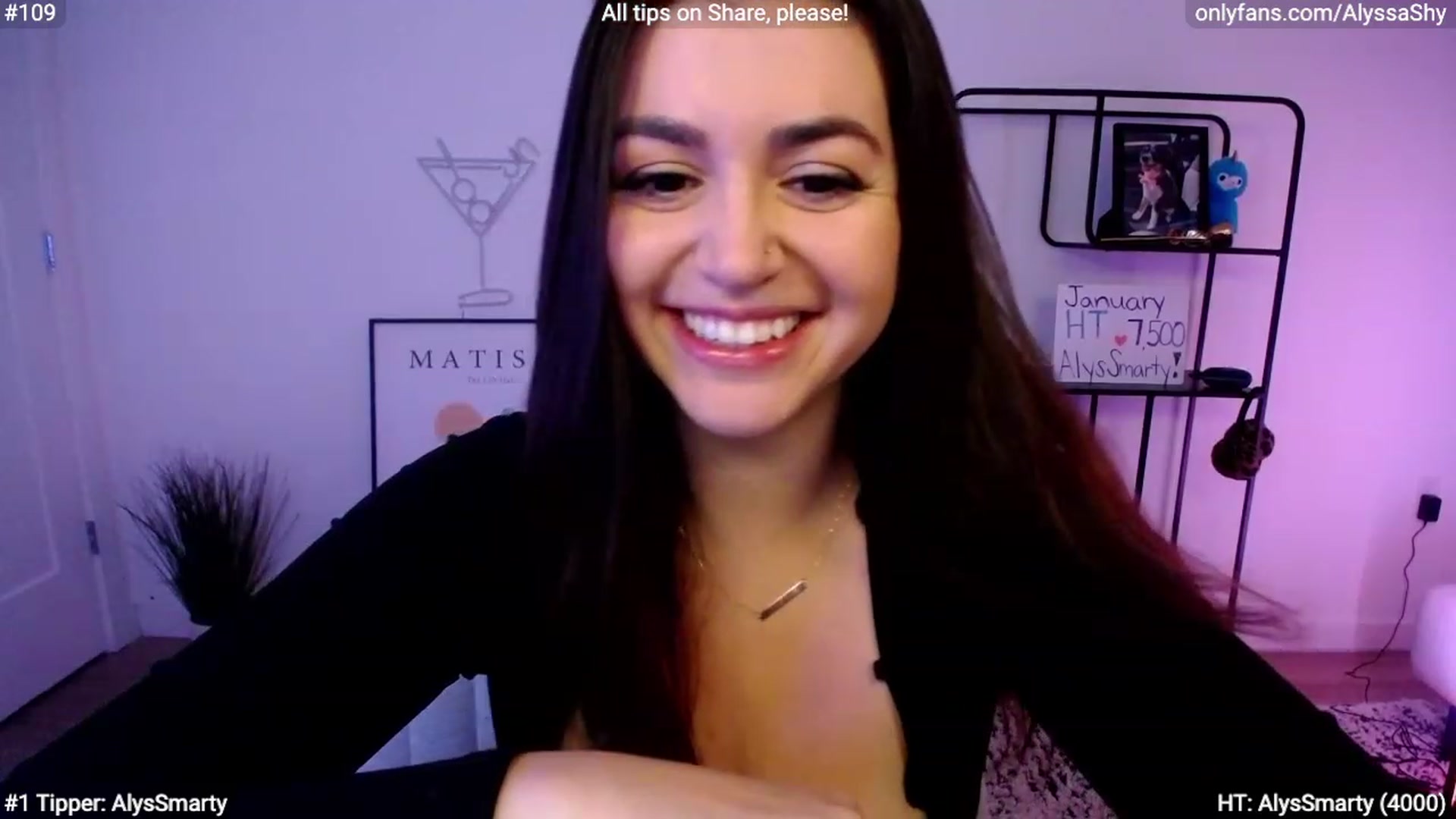 Gallery image thumbnail from AlyssaShy's myfreecams stream on, 01/31/2024, 24:03 image 5 of 20