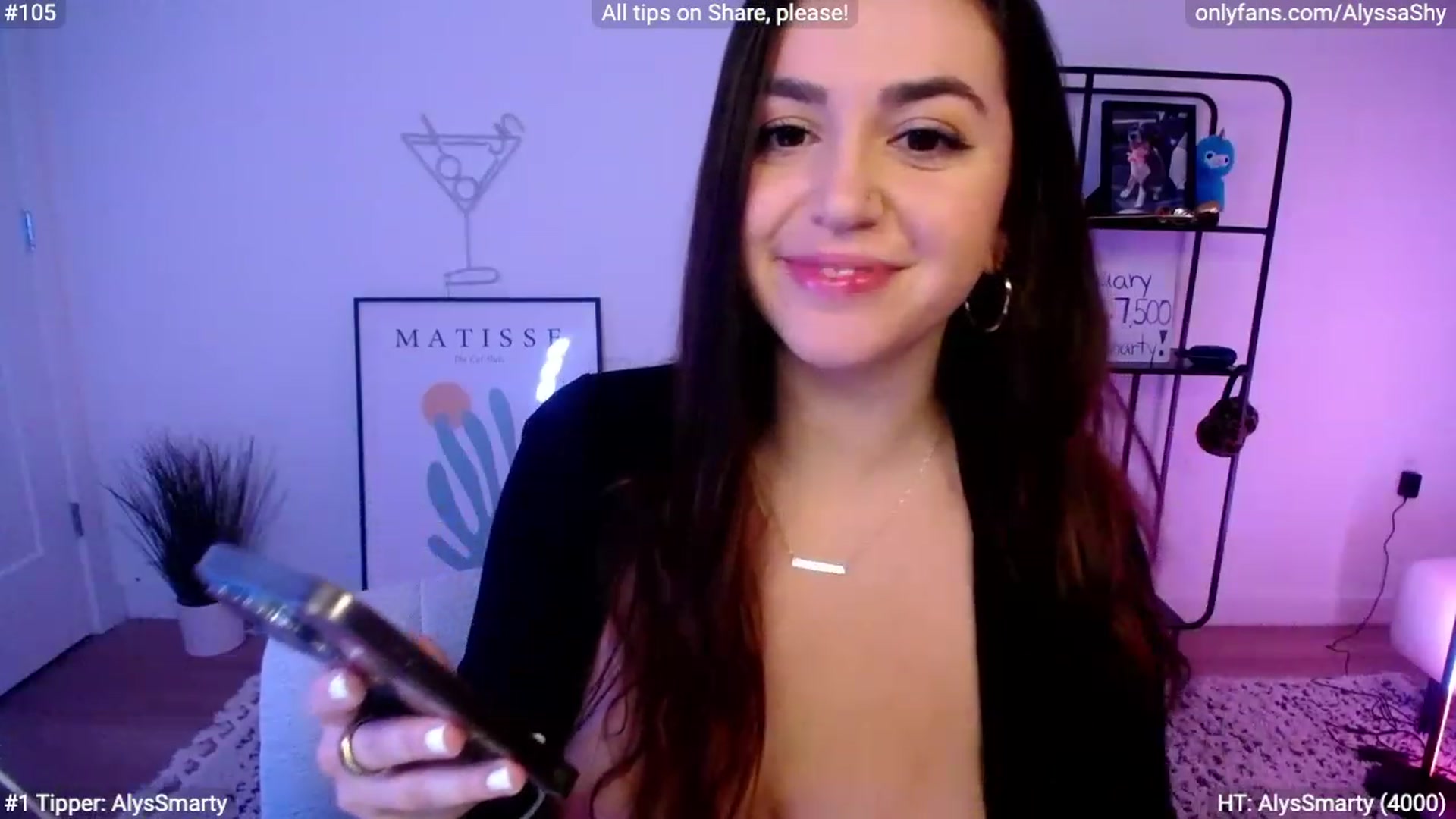 Gallery image thumbnail from AlyssaShy's myfreecams stream on, 01/31/2024, 24:03 image 16 of 20