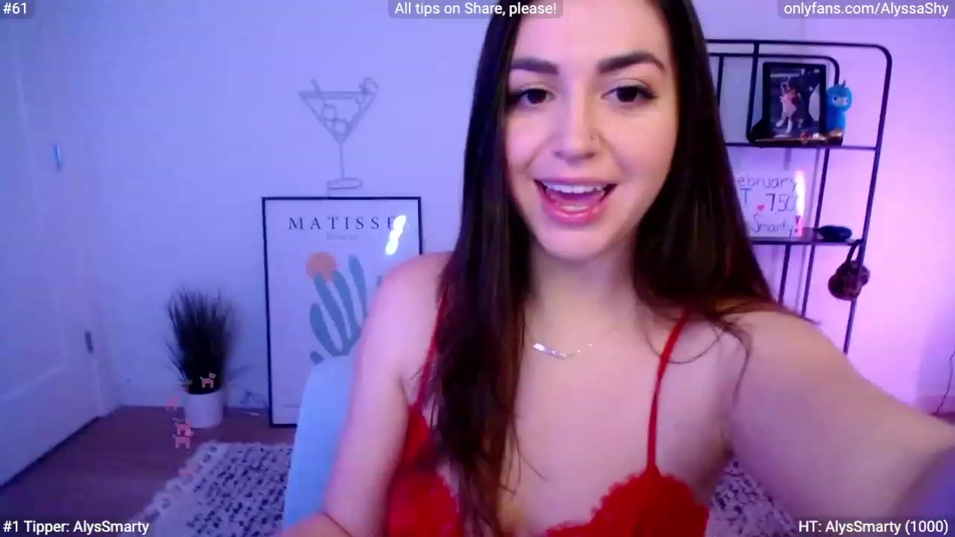 Gallery image thumbnail from AlyssaShy's myfreecams stream on, 02/01/2024, 22:12 image 10 of 20