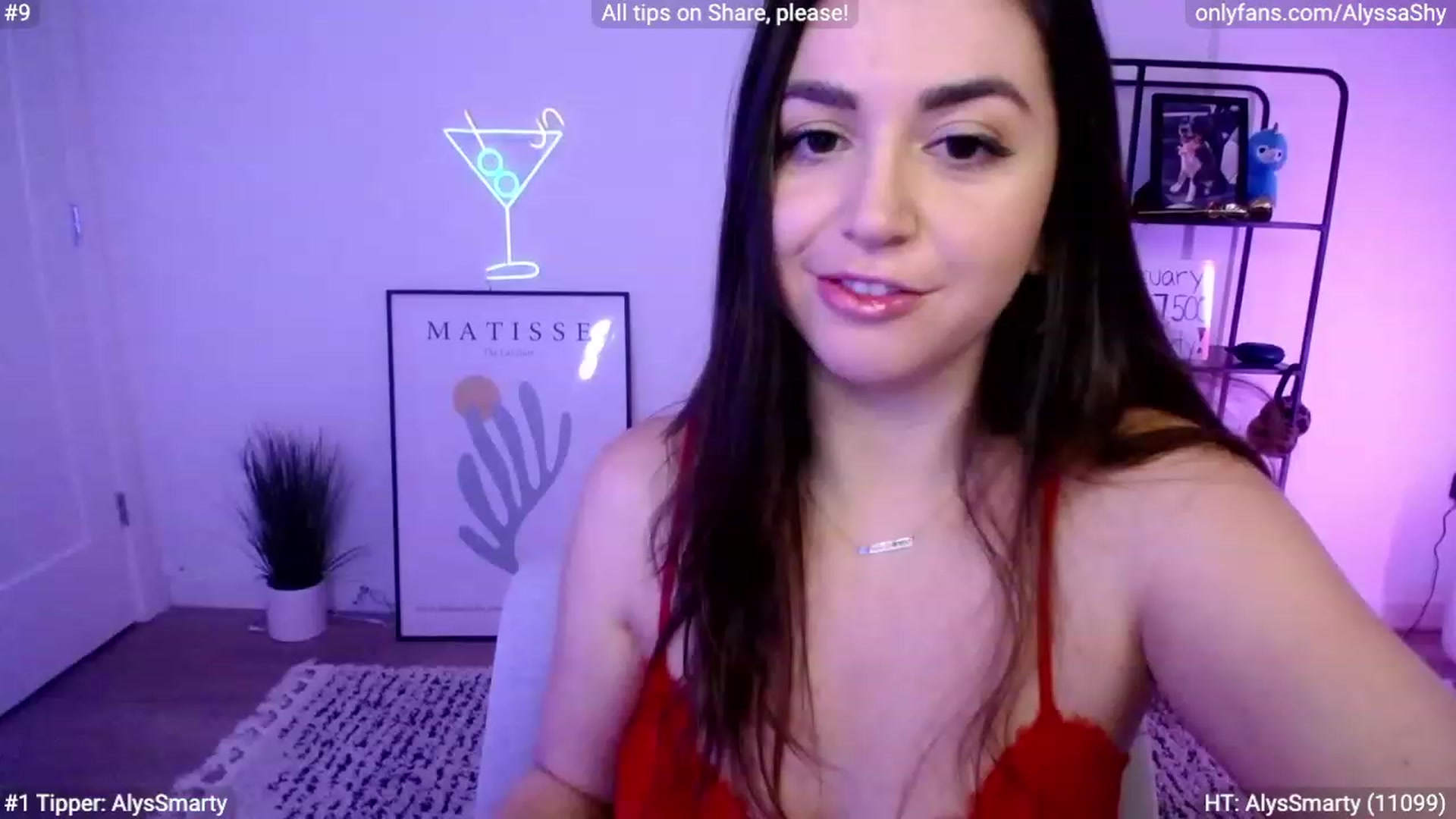 Gallery image thumbnail from AlyssaShy's myfreecams stream on, 02/01/2024, 23:10 image 17 of 20