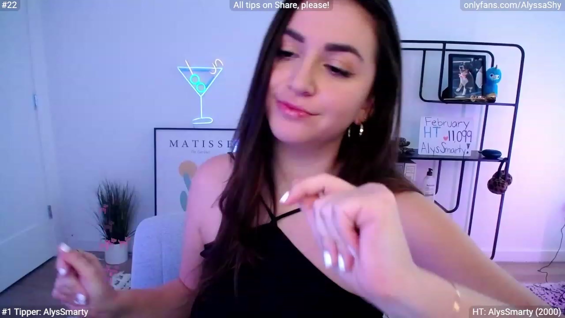 Gallery image thumbnail from AlyssaShy's myfreecams stream on, 02/02/2024, 21:13 image 3 of 20