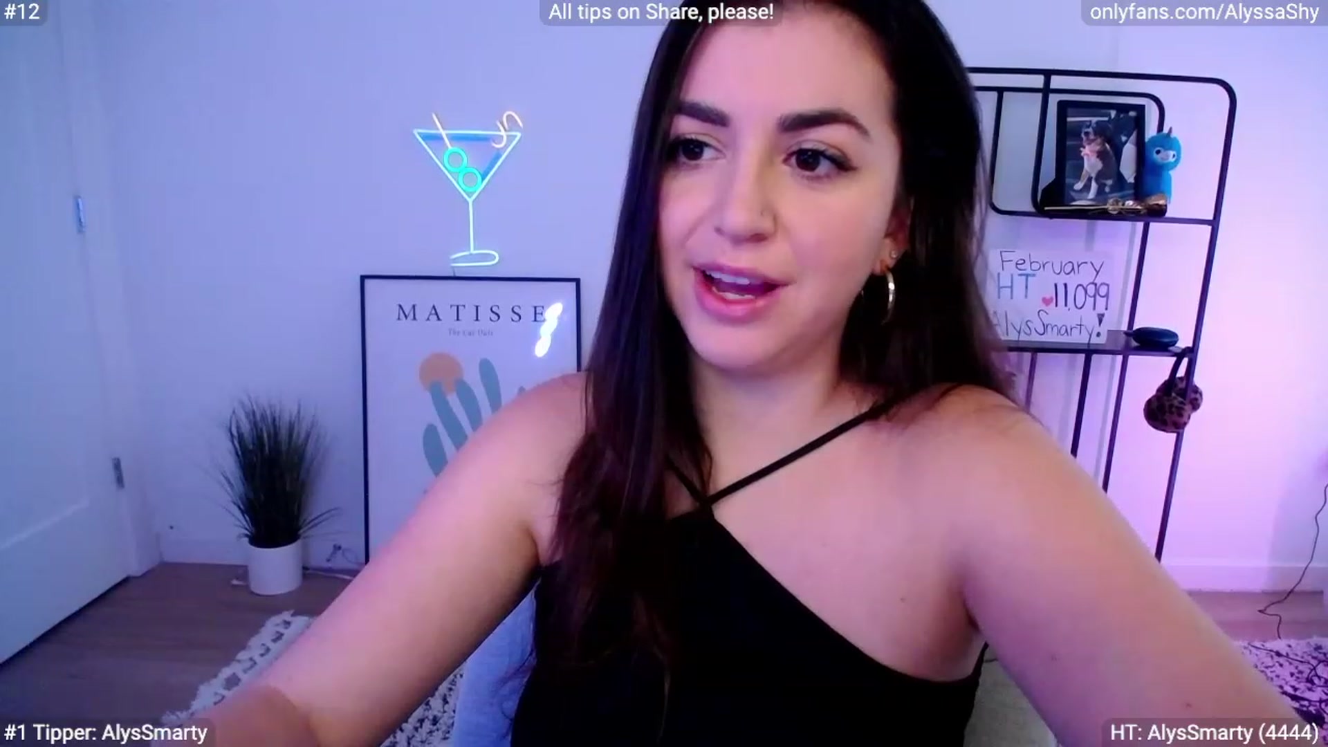 Gallery image thumbnail from AlyssaShy's myfreecams stream on, 02/02/2024, 21:13 image 19 of 20