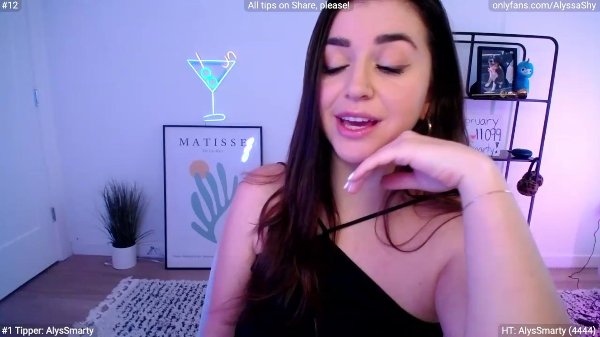 Gallery image thumbnail from AlyssaShy's myfreecams stream on, 02/02/2024, 21:13 image 17 of 20