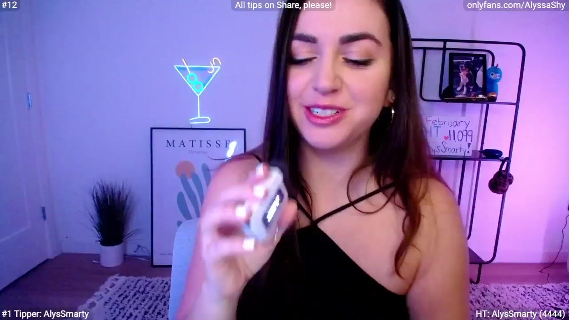 Gallery image thumbnail from AlyssaShy's myfreecams stream on, 02/03/2024, 24:02 image 14 of 20